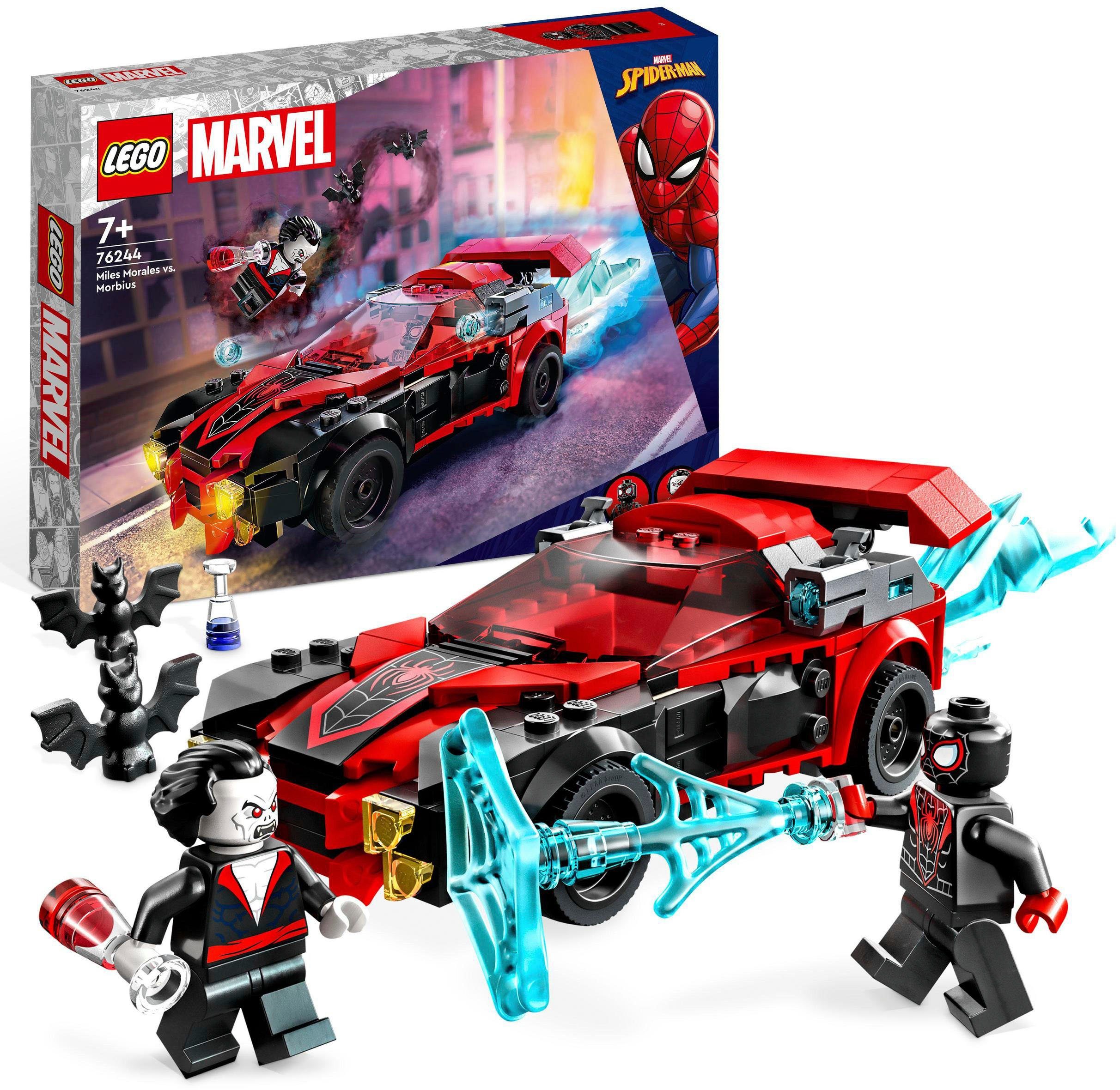 Miles Morales vs. Morbius (76244), LEGO® Marvel Konstruktionsspielsteine