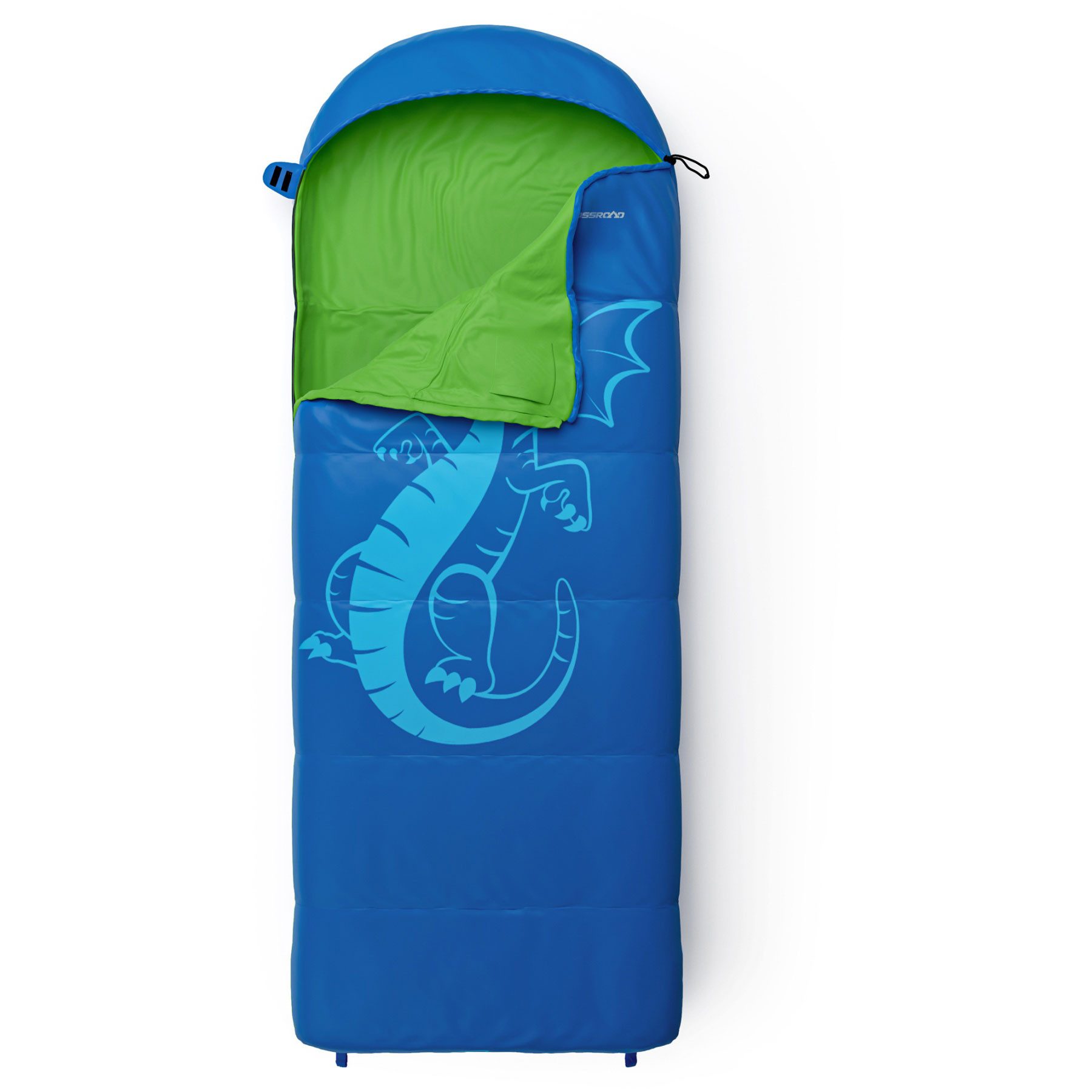 Crossroad Kinderschlafsack Crossroad Outddoor Deckenschlafsack Drache Akutan Junior Schlafsack, als Decke verwendbar – Bild 5 von 5