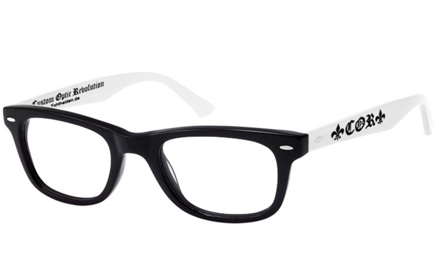 COR Brille hochwertigem COR030w, aus Bügel Kunststoff