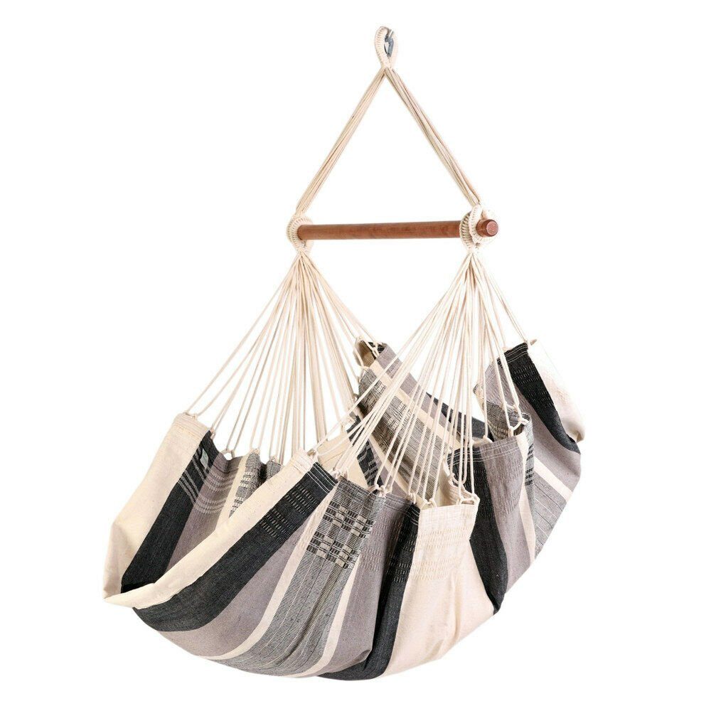 denaná Hängestuhl Hängestuhl Hängesessel Jacaranda aus 100 % Baumwolle Denana, Hochwertige Qualität