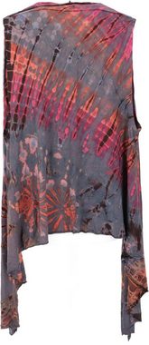 Guru-Shop Longbluse Unikat Batiktunika, Boho Cardigan Tunika, Boho.. alternative Bekleidung