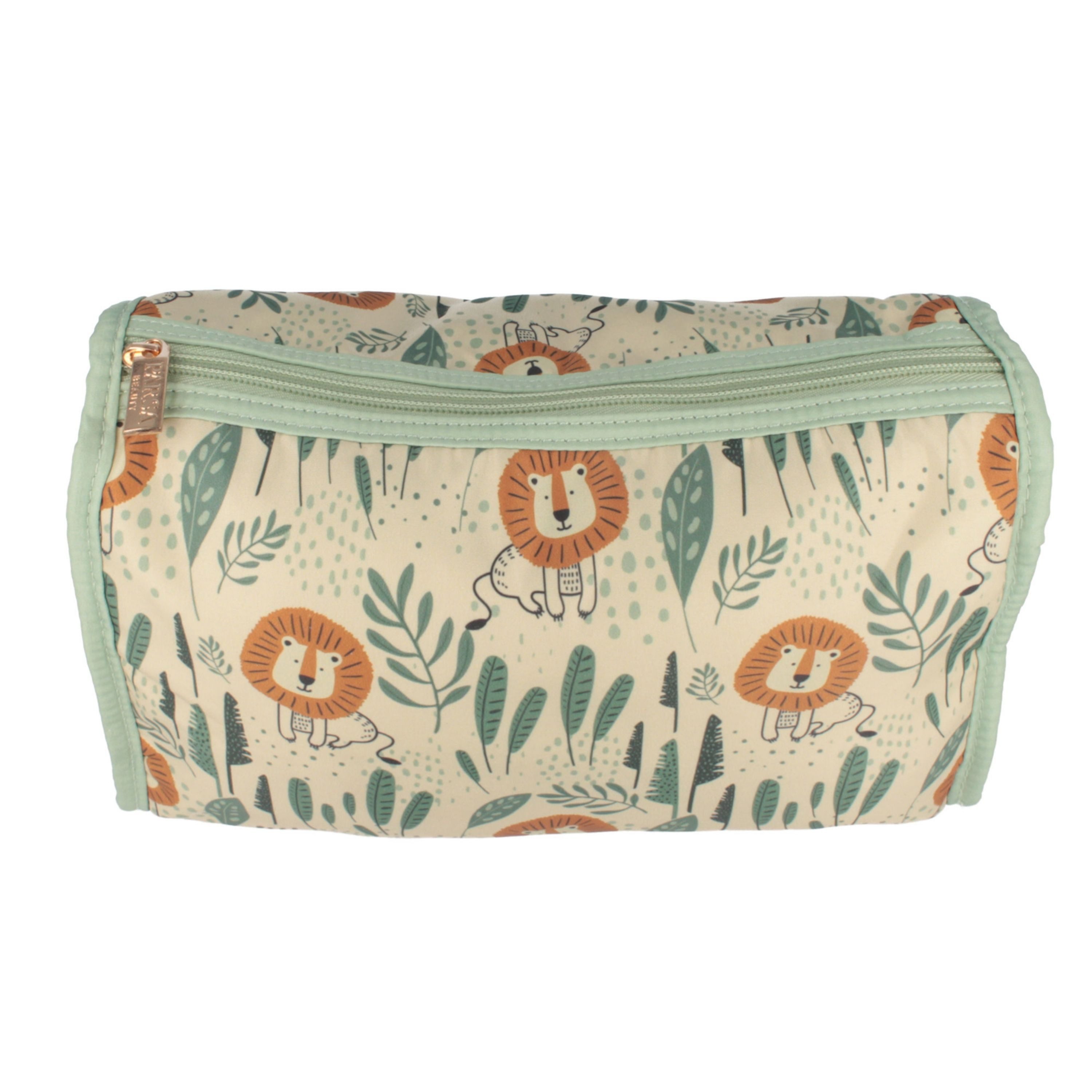 PARSA Beauty Kosmetiktasche Essential Kulturtasche Kind Jungle, fröhliche Ordnung für Entdecker