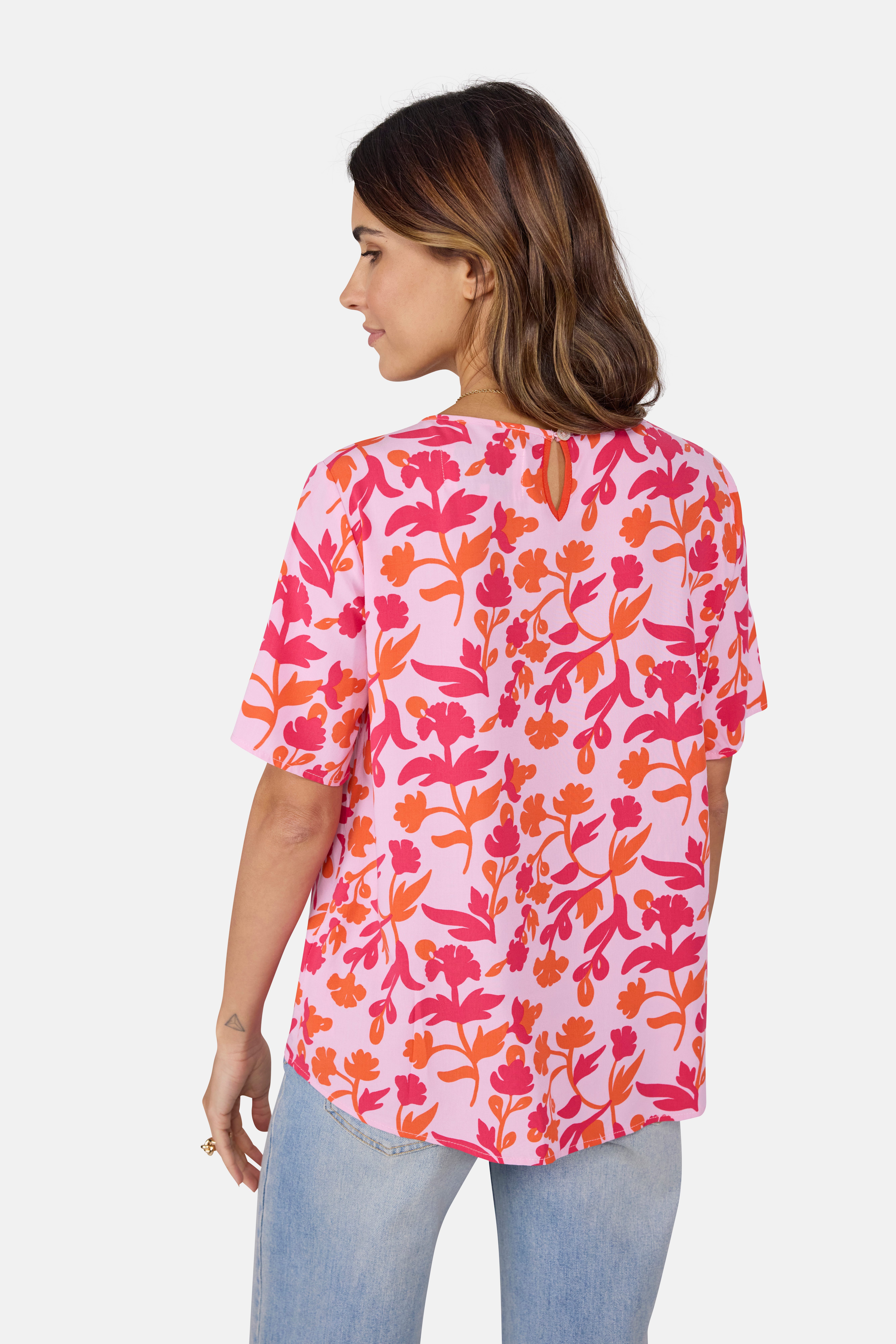 Lieblingsstück Schlupfbluse mit Allover Print günstig online kaufen
