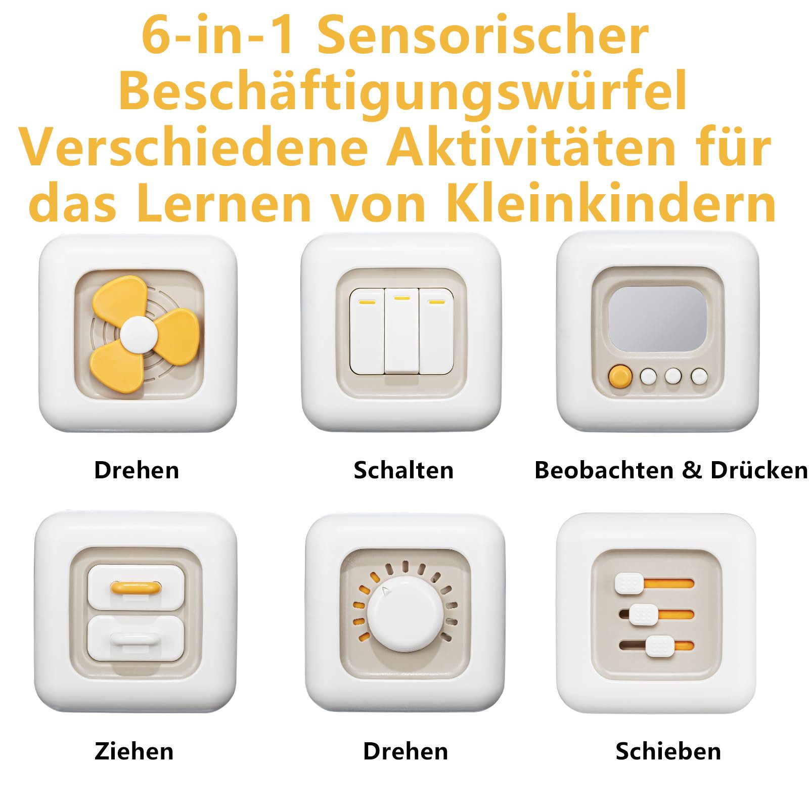 FOUORTUNATE-BEE Lernspielzeug Sensorisches Spielzeug (ür Kleinkind günstig online kaufen