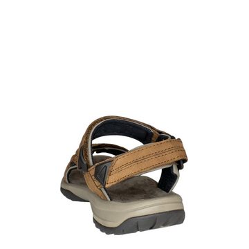 Teva Trekkingsandalen Terra Fi Lite Leather Trekkingsandale (1-tlg) die Passform lässt sich individuell anpassen, geruchshemmende Life Naturals Behandlung