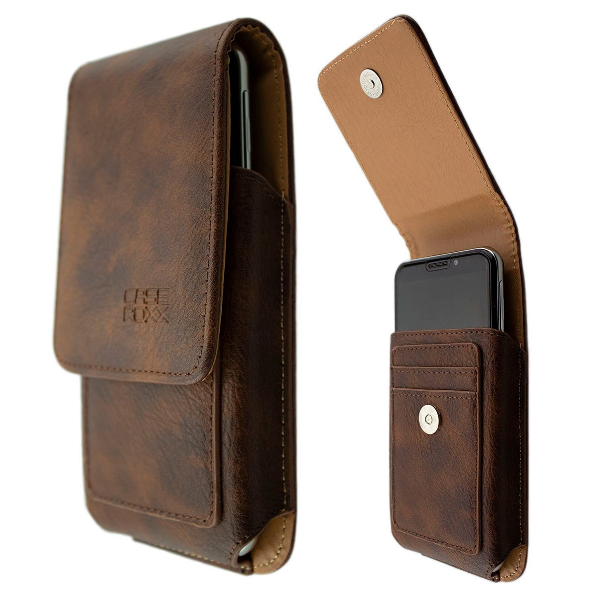 Handytasche caseroxx Handytasche Outdoor Tasche für Emporia Smart 2, braun
