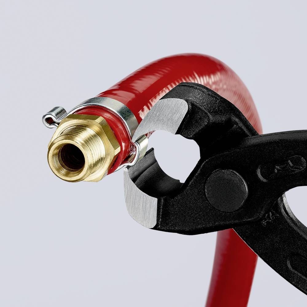Ohrklemmenzange Ohrklemmenzange atramentiert Knipex mit Kunststoff