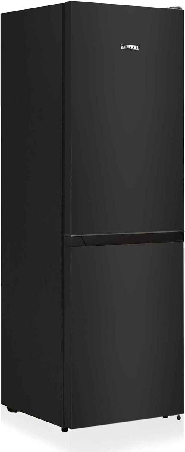 Heinrich´s Kühl-/Gefrierkombination HKS 3091 SW, 143 cm hoch, 49.5 cm breit, Kühlschrank 175 Liter 4 Sterne GefrierfachTüranschlag wechselbar