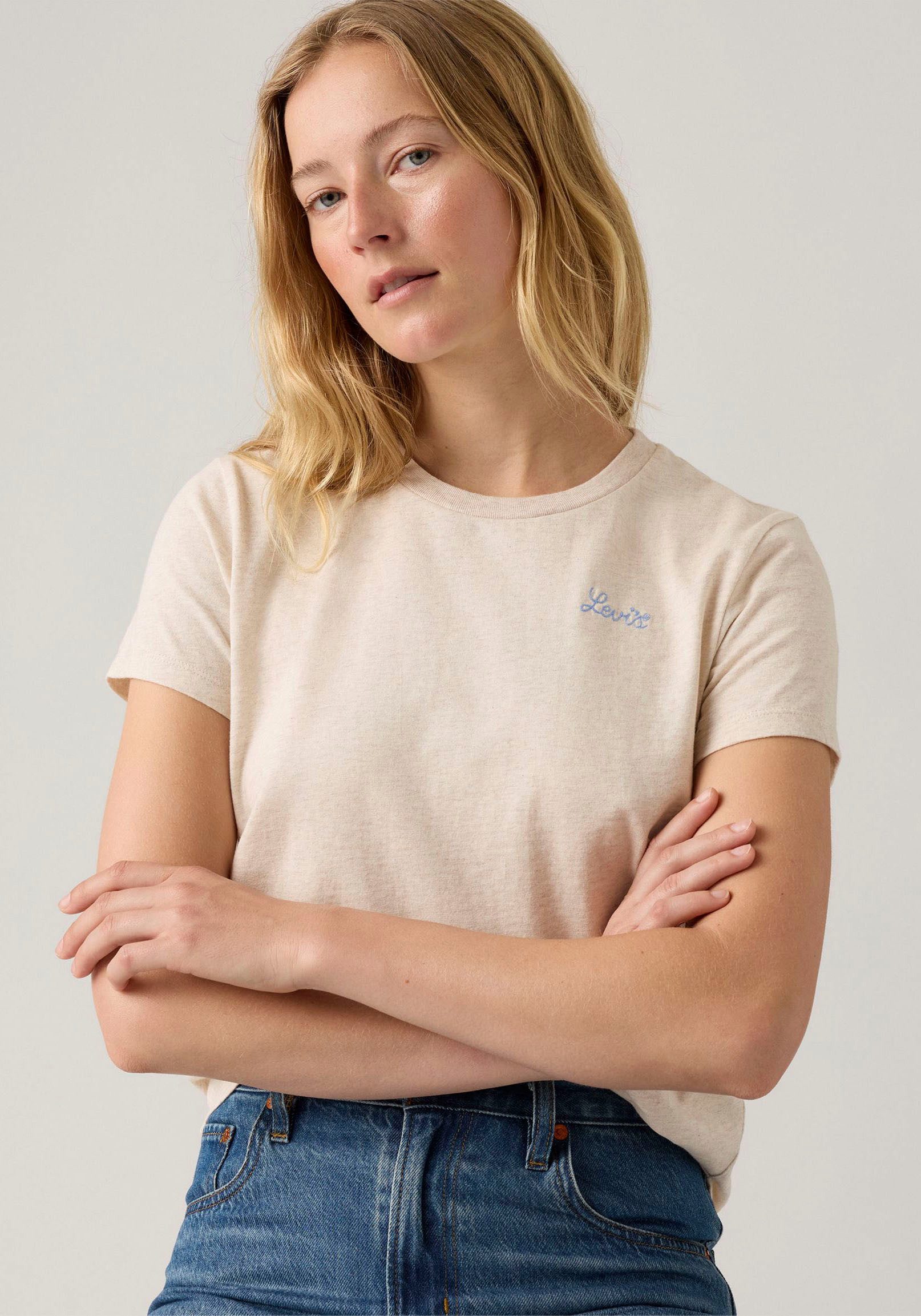 Levi's® T-Shirt THE PERFECT TEE mit Batwing-Logoprint günstig online kaufen