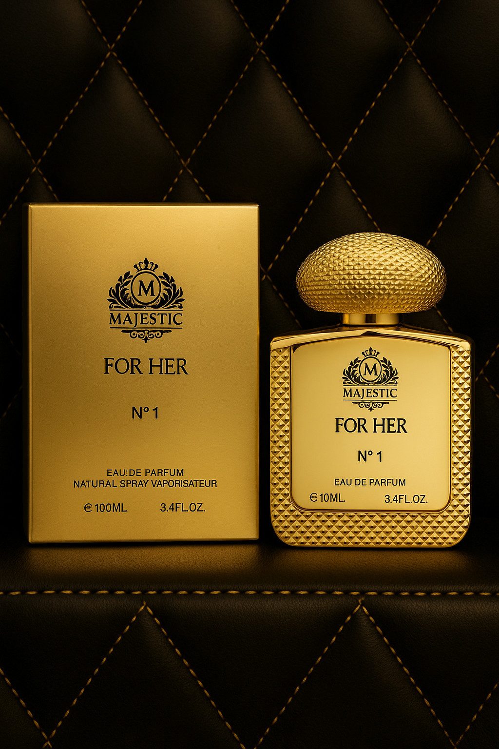 Fine Perfumery London Eau de Parfum Majestic for Her No.1 Damenduft Hergestellt in England 100 ml