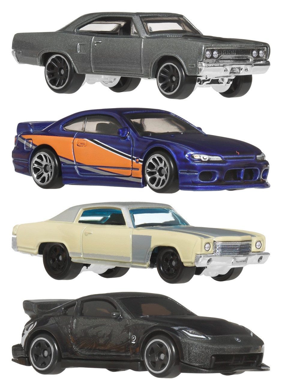 Mattel® Modellauto Fast & Furious Hot Wheels Silver Series Die-Cast Fahrzeuge 1/64 979M T