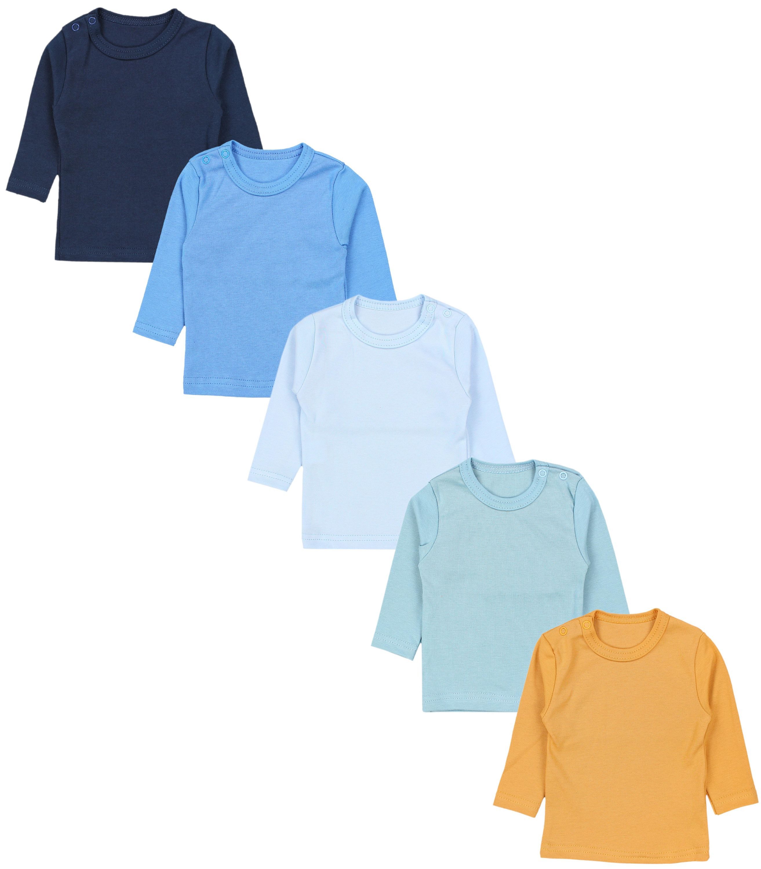 Langarmshirt TupTam Baby Jungen Langarmshirt 5er Pack
