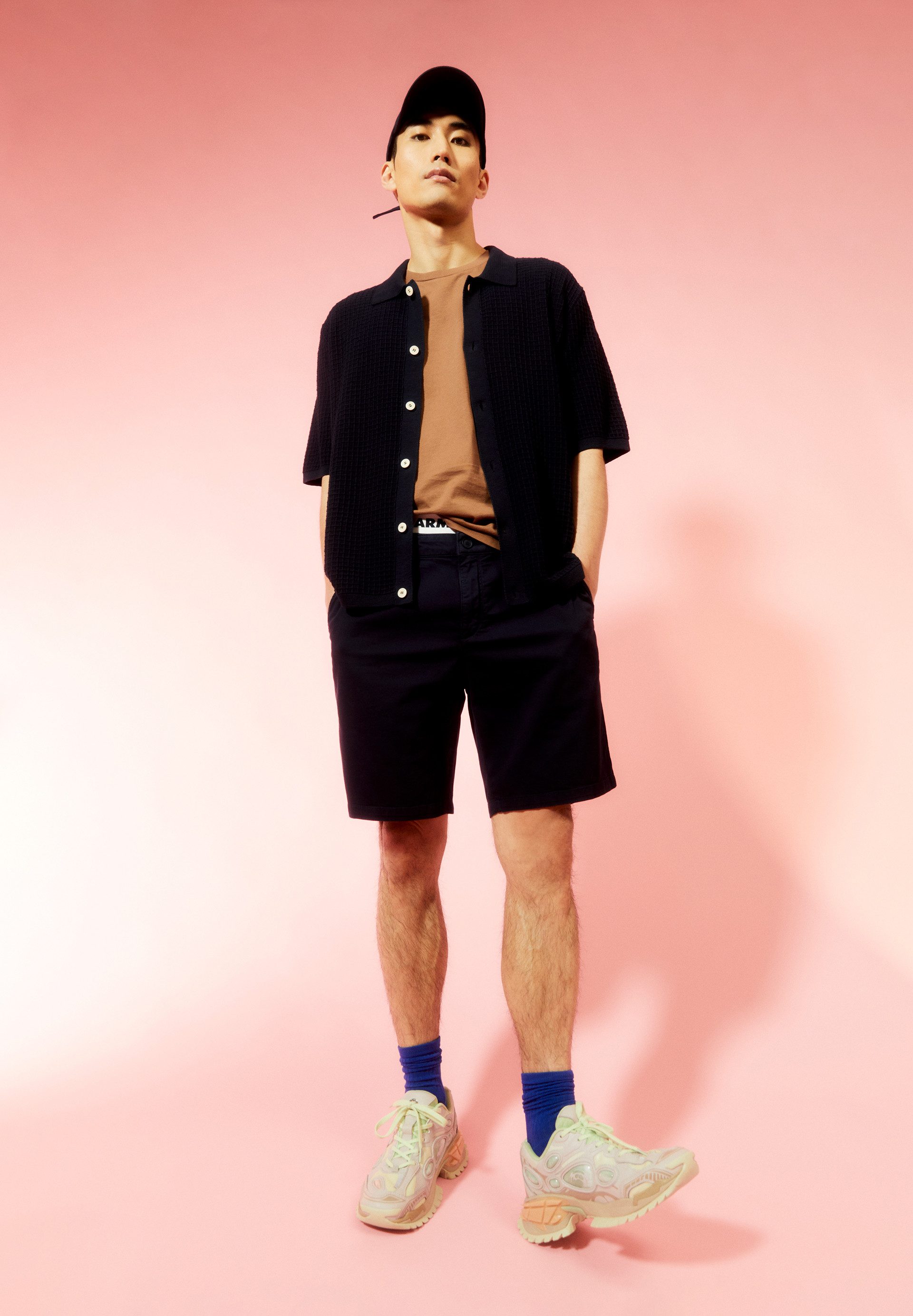 Armedangels Shorts DAALOS Shorts aus Bio-Baumwoll Mix (Regular Fit)