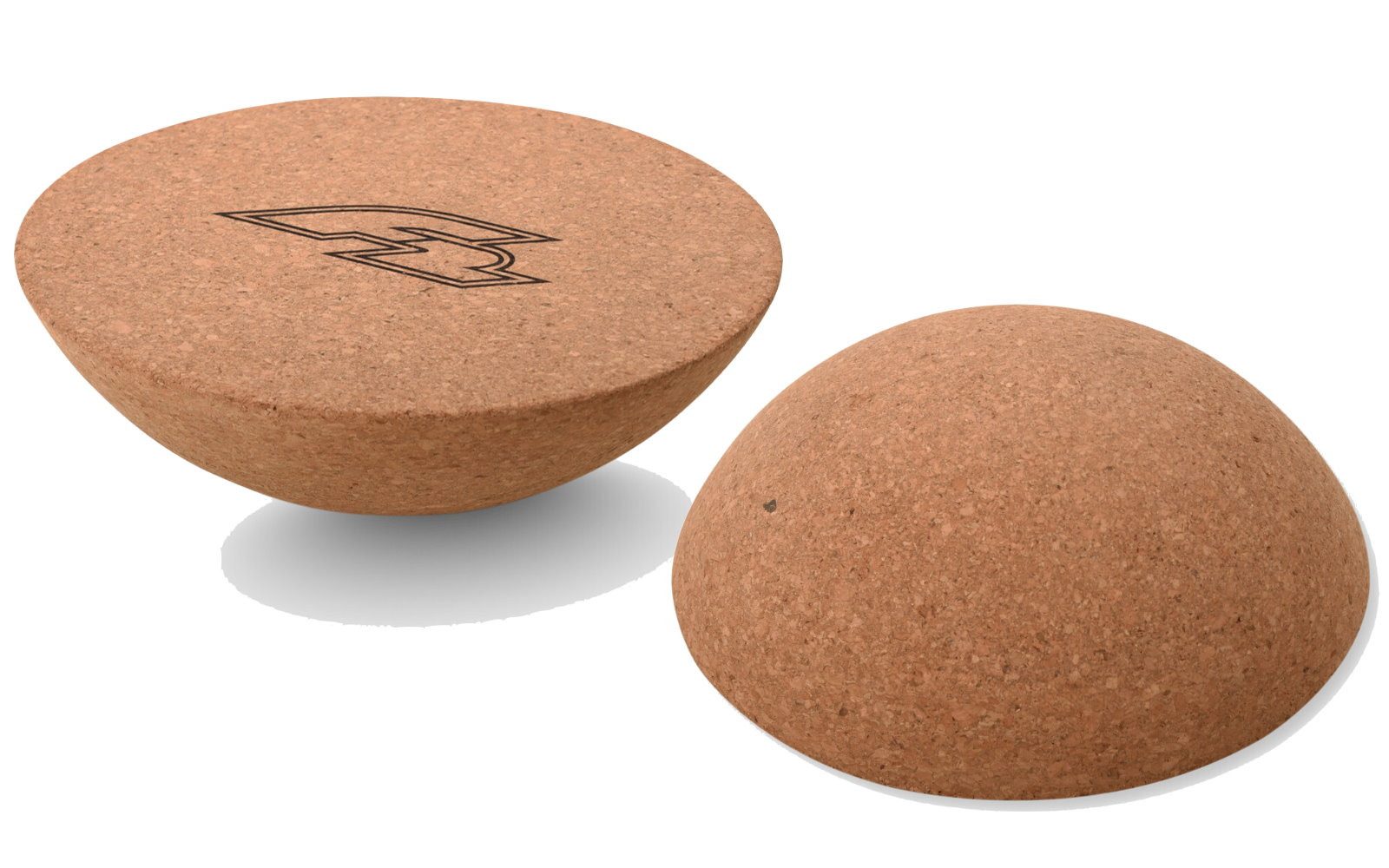 Balanceboard F2 Balance Board Zubehör Kork Halbkugel für Ganzkörpertraining