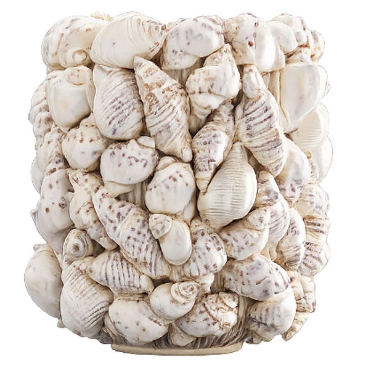Werner Voß Dekovase Vase Muscheln Steingut