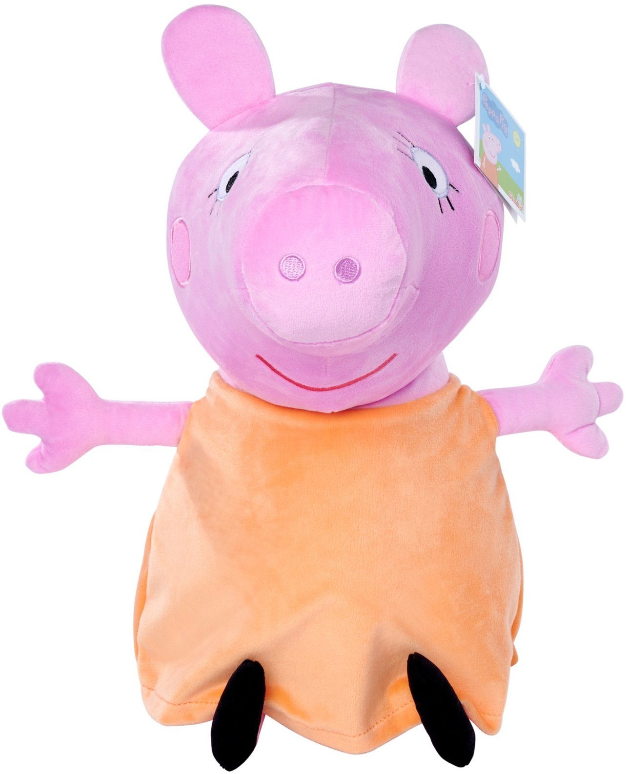 NICOTOY Peluche George Pig – 31 Cm – Peppa Pig – Doux – Dès La Naissance – 109261003
