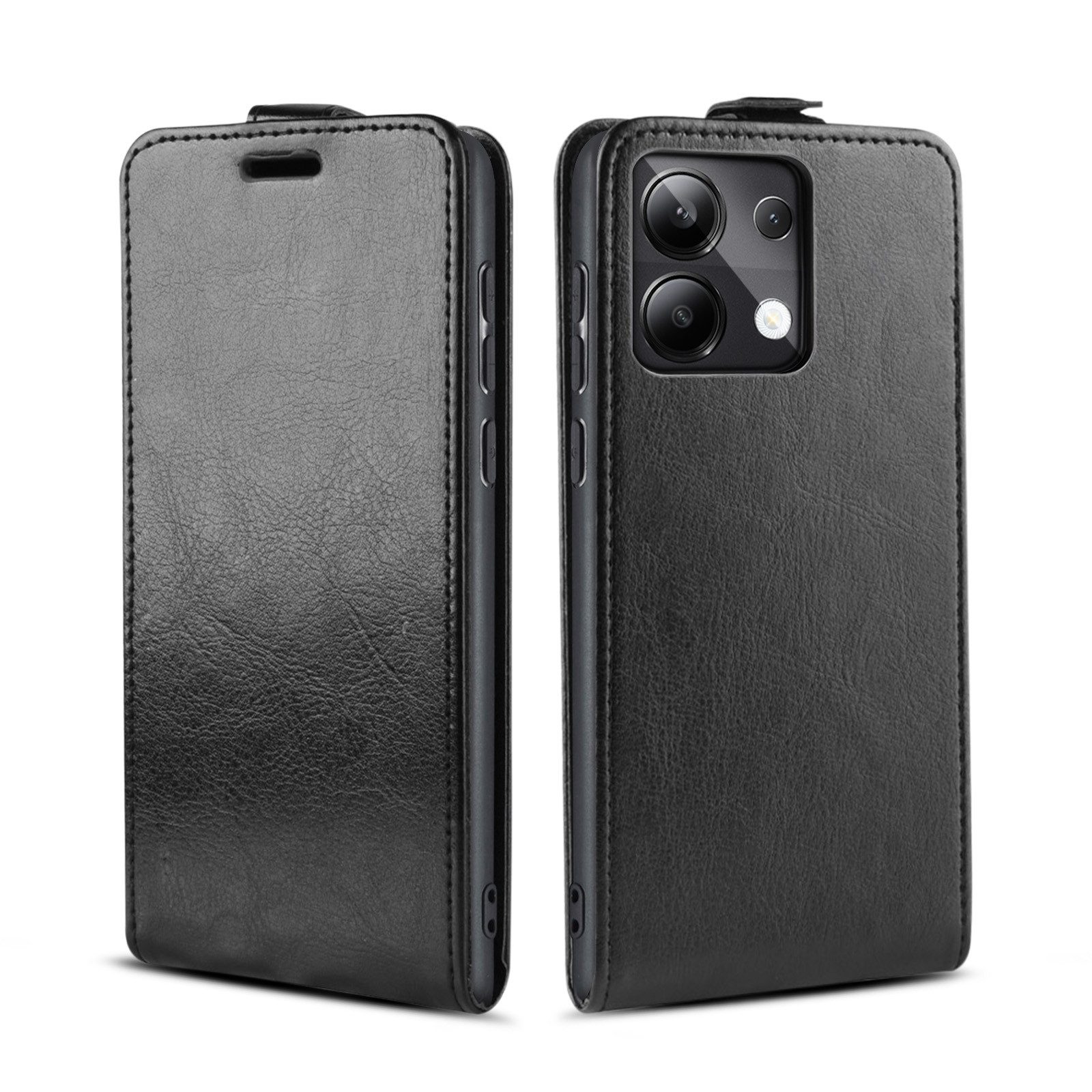 Tec-Expert Handyhülle Klapp Hülle für Xiaomi Redmi Note 13 Pro 6.67 Zoll, 6.67", Tasche Klapphülle Case mit Kartenfach Fliphülle vertikal