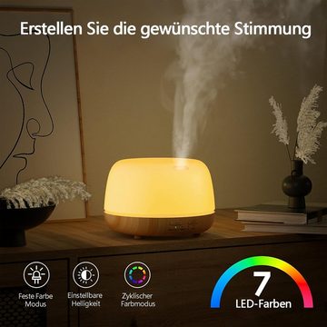 Welikera Luftbefeuchter Diffusor, 0.5L Kapazität geräuschlos Luftreinigung Schlafhilfe