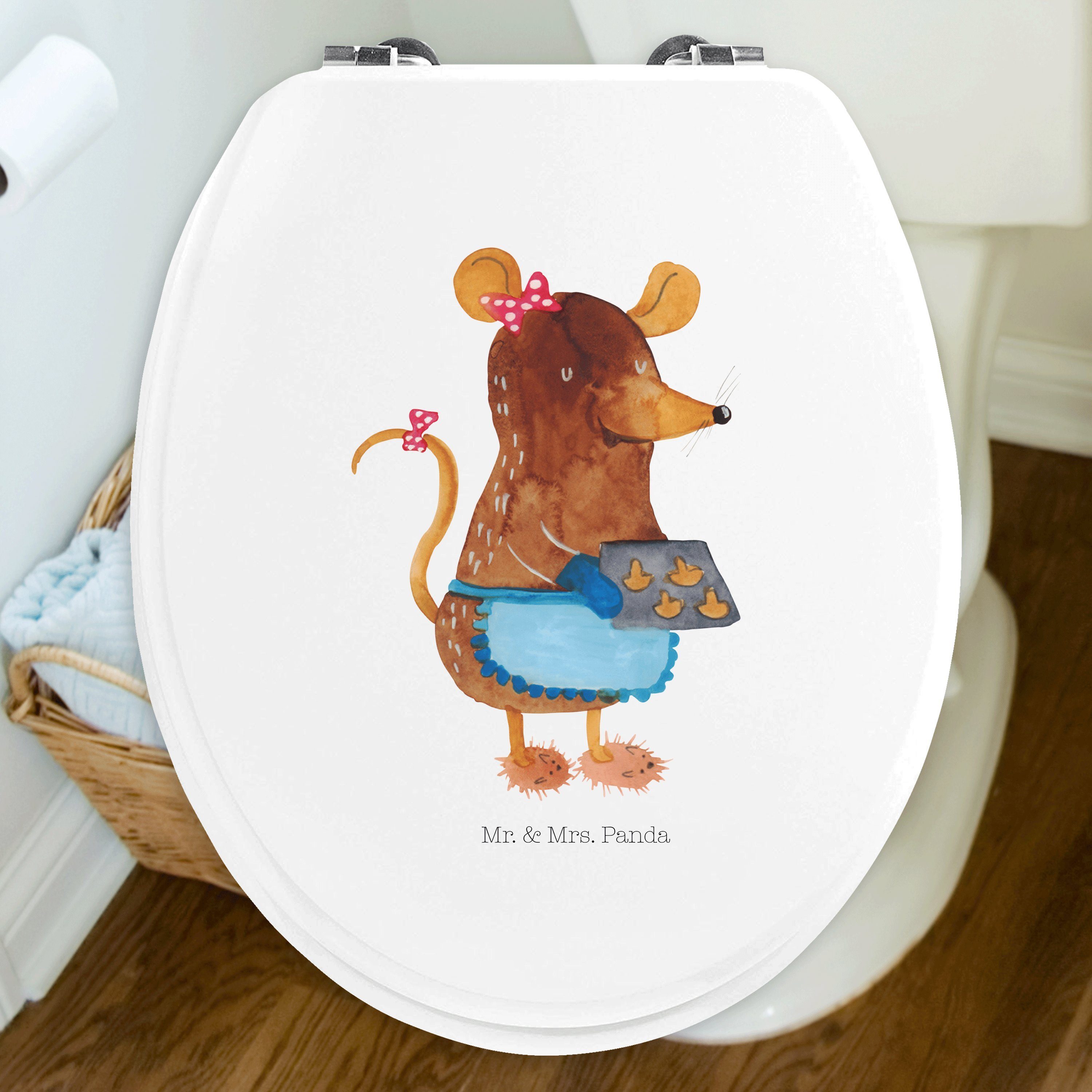 Mr. & Mrs. Panda WC-Sitz »Maus Kekse - Transparent - Klobrille, Toilette,  WC-Sitz, Toilettendeckel, Klodeckel« (1-St) online kaufen | OTTO