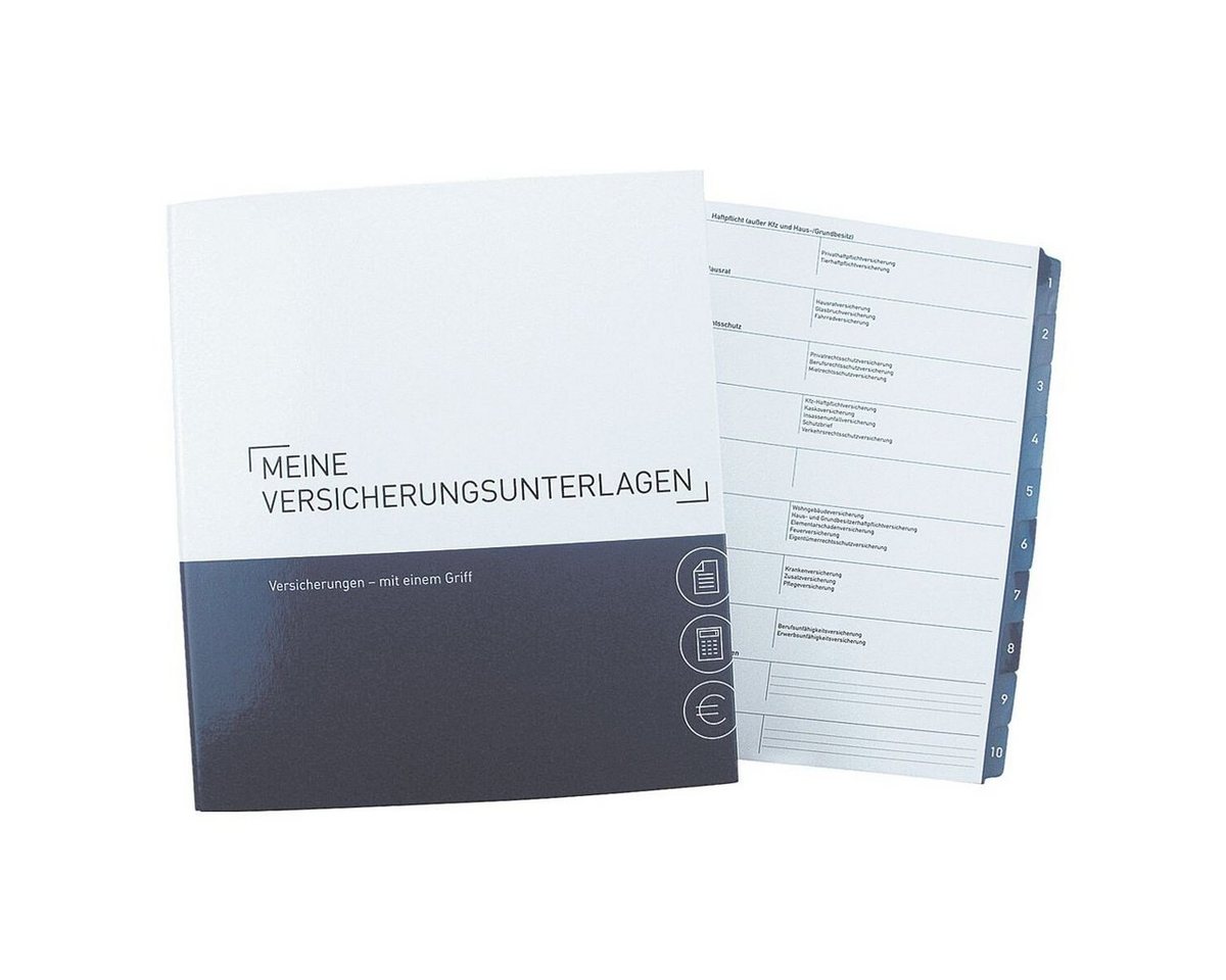 Thumbnail - Aktenordner Meine Versicherungen, mit Register