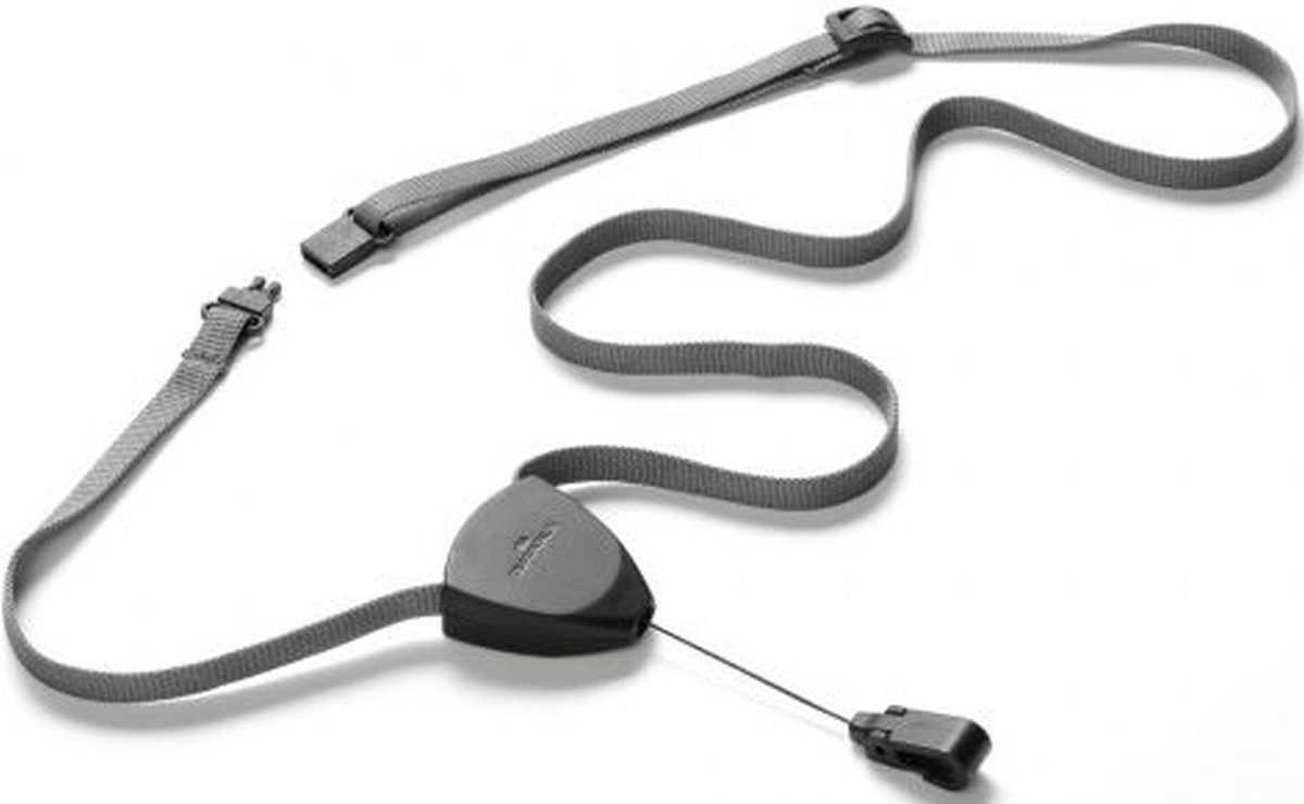 DURABLE Hinweisschild Textilband Flex mit Jojo schwarz VE=10 Stück