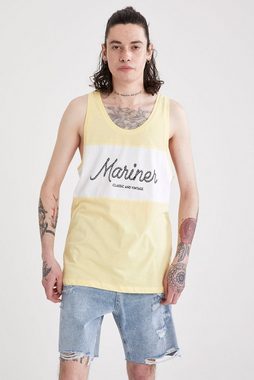 DeFacto Tanktop Herren Tanktop SLIM FIT CREW NECK