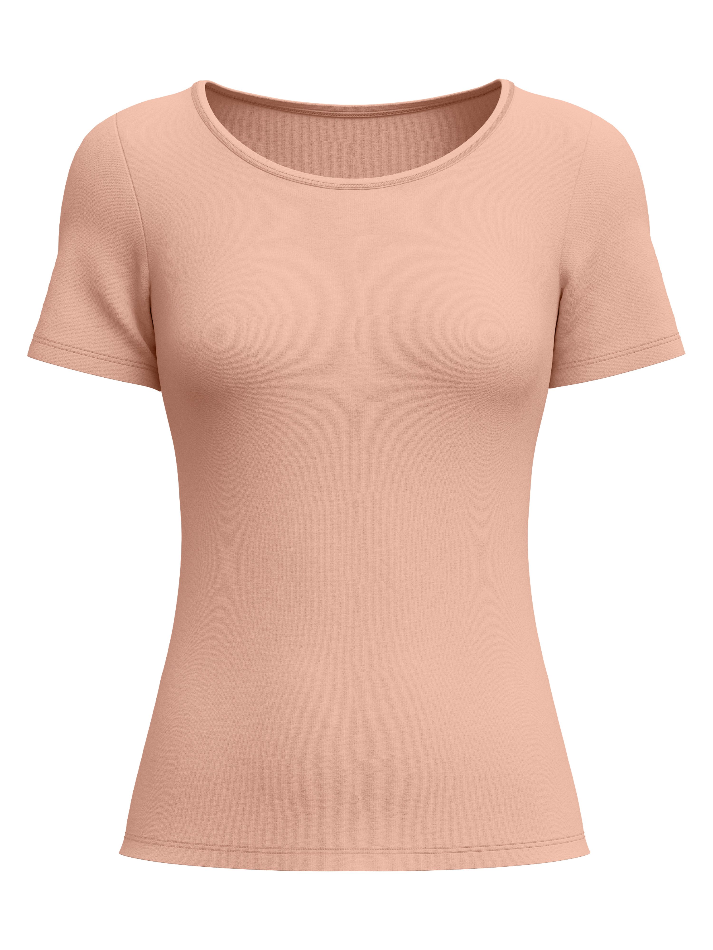 CALIDA Unterziehshirt Natural Comfort mit Rundhals und reduzierter Pillingbildung