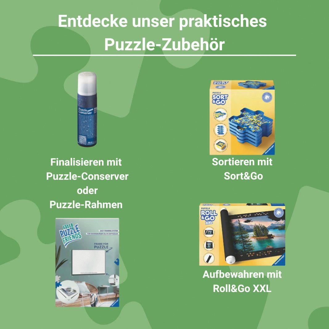 Ravensburger Puzzleunterlage Roll your Puzzle für 300-1500 Teile, Made in Europe