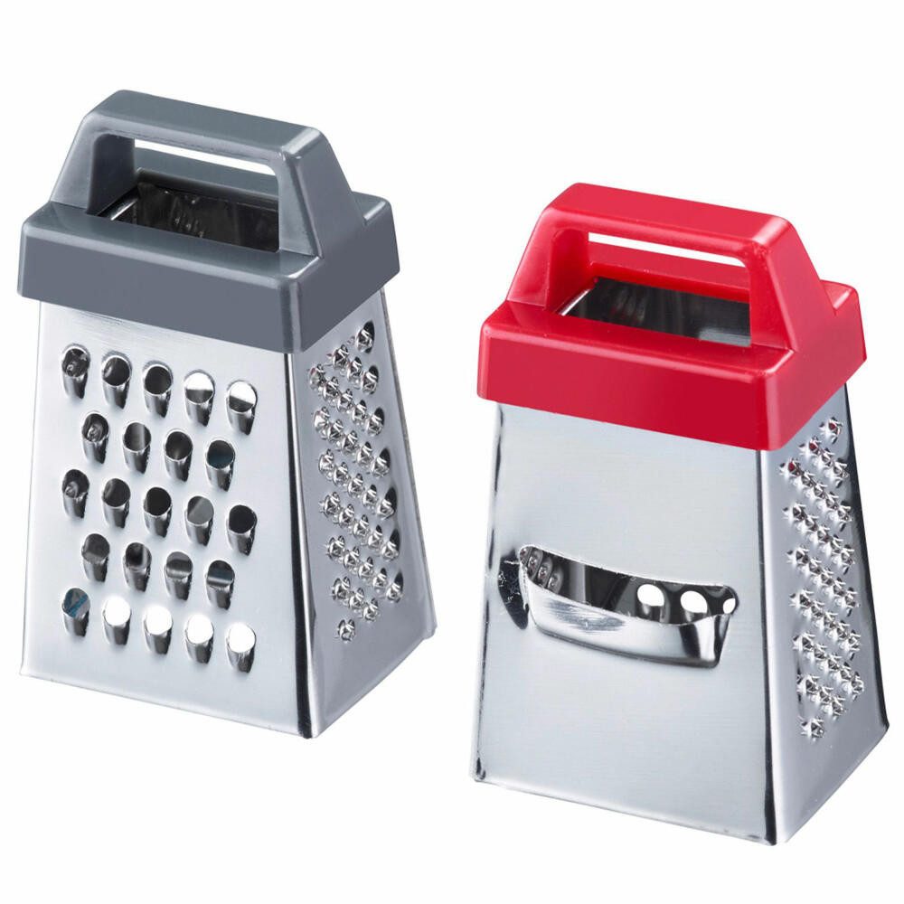 WESTMARK Multireibe 2 Mini-Vierkantreiben, mit vier Reibeflächen, PP, Edelstahl