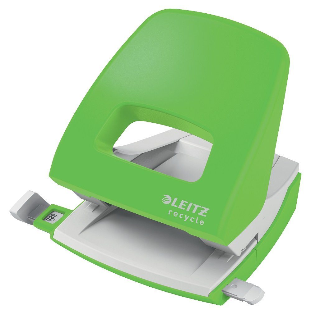 LEITZ Lochstanzer 1 Locher NeXXt Recycle CO² neutral - grün