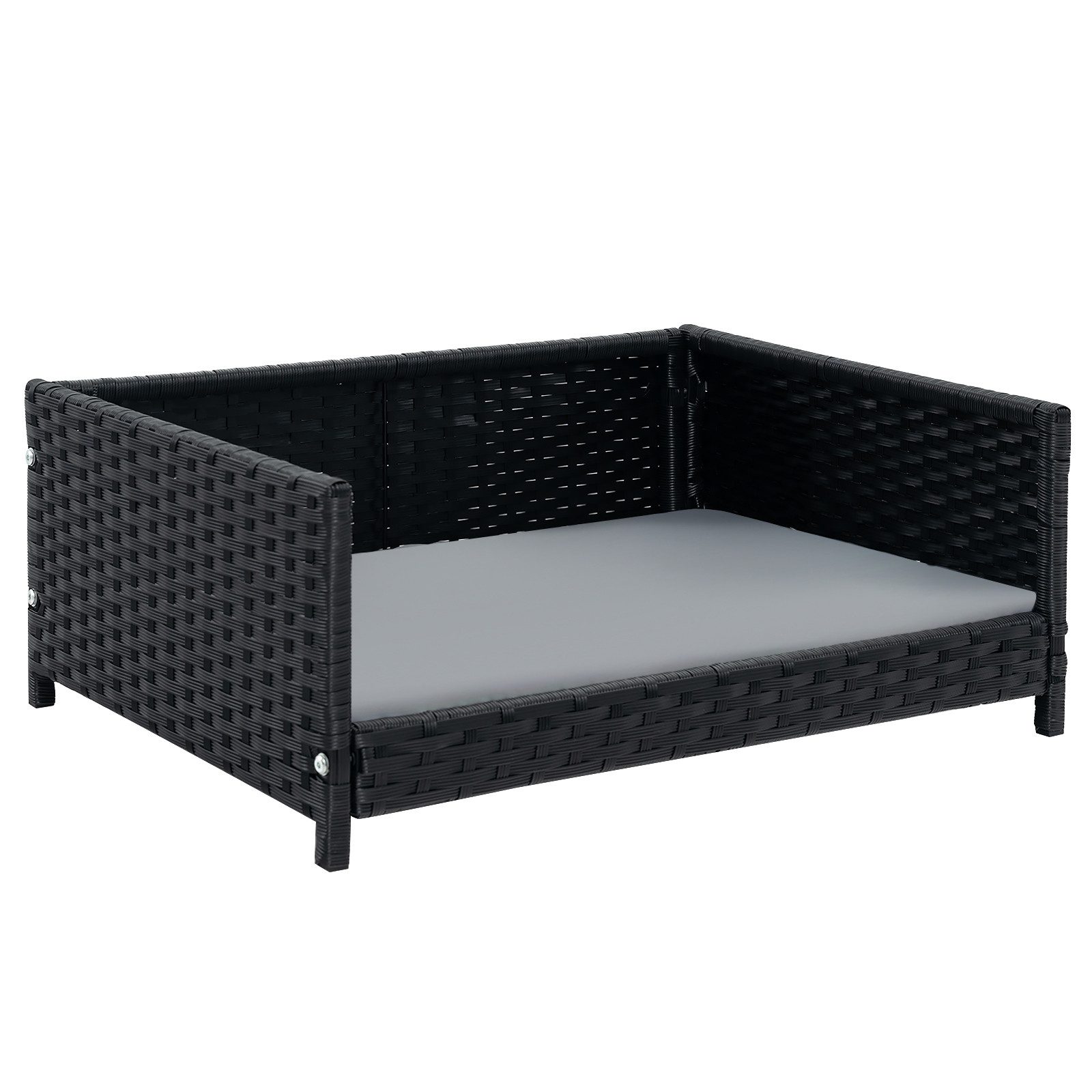 COSTWAY Tierbett, Hundebett mit abnehmbarem Kissen, 62x46x25cm günstig online kaufen