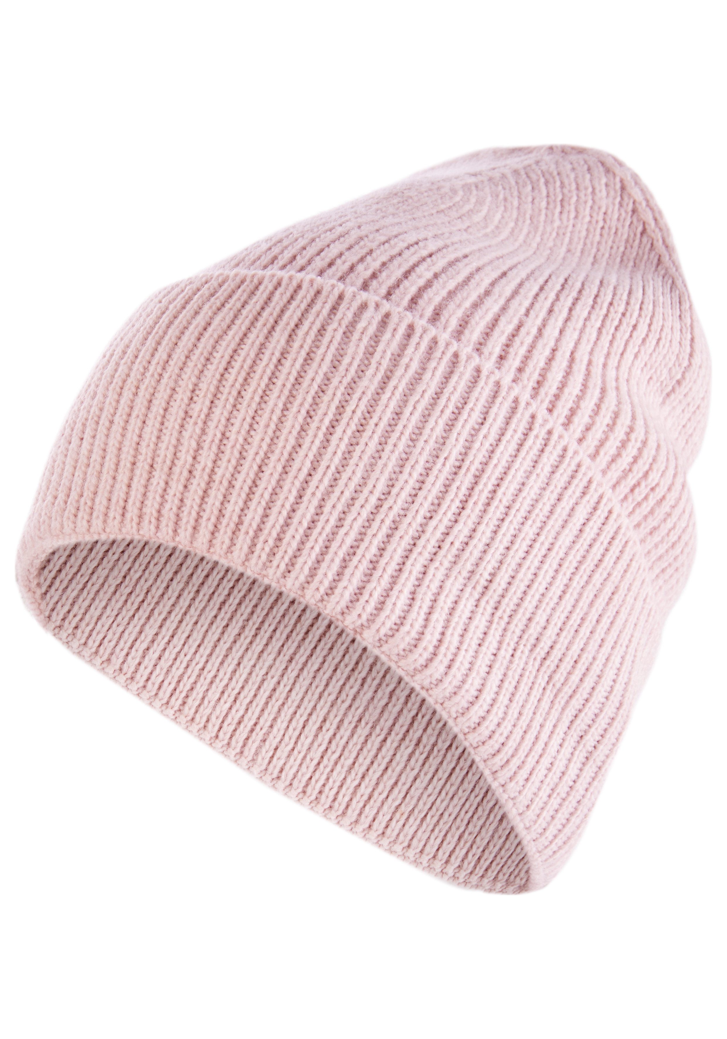 Arizona Strickmütze für SIE und IHN mit modisch breitem Umschlag günstig online kaufen