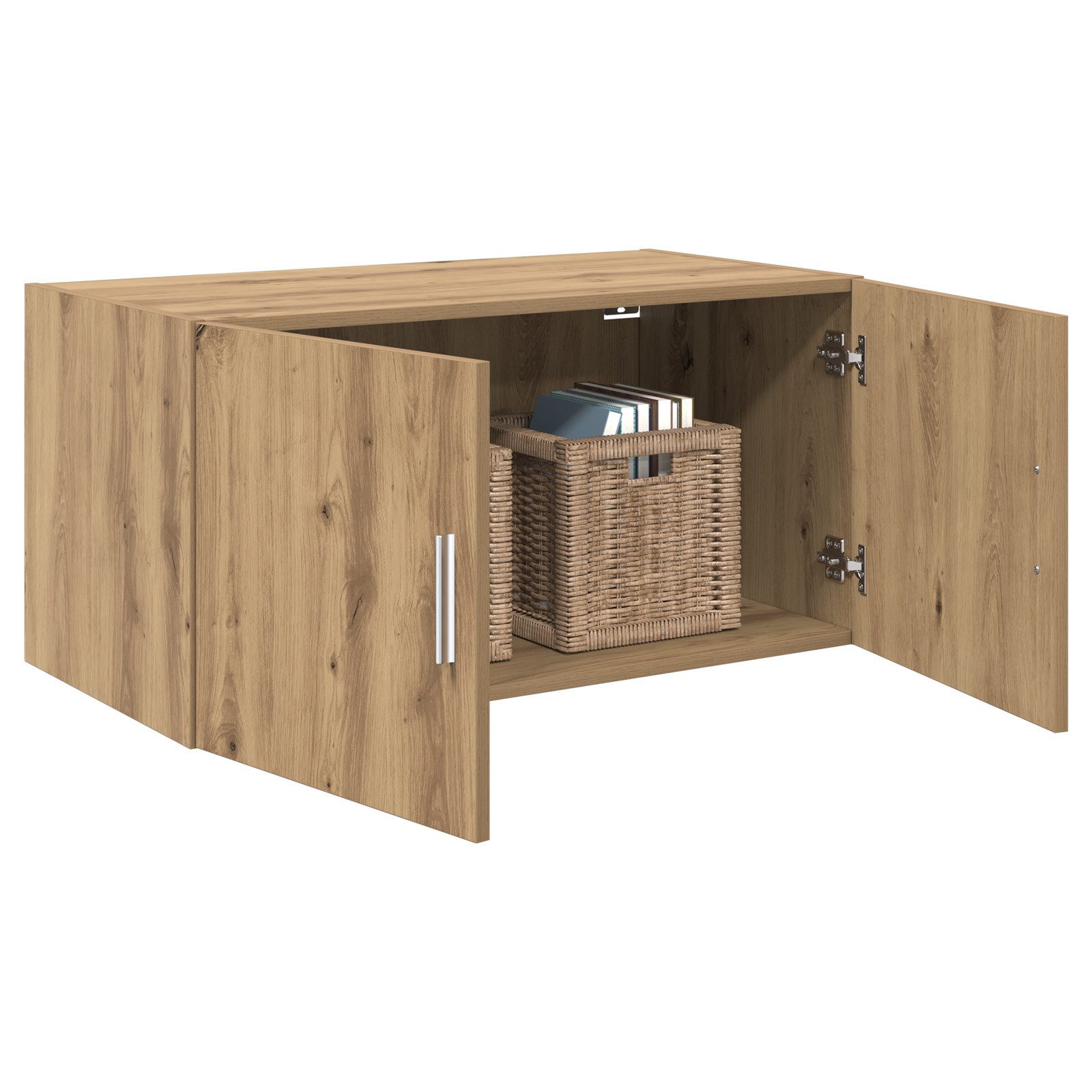 vidaXL Hängeschrank Wandschrank Eiche handwerklich 80 günstig online kaufen