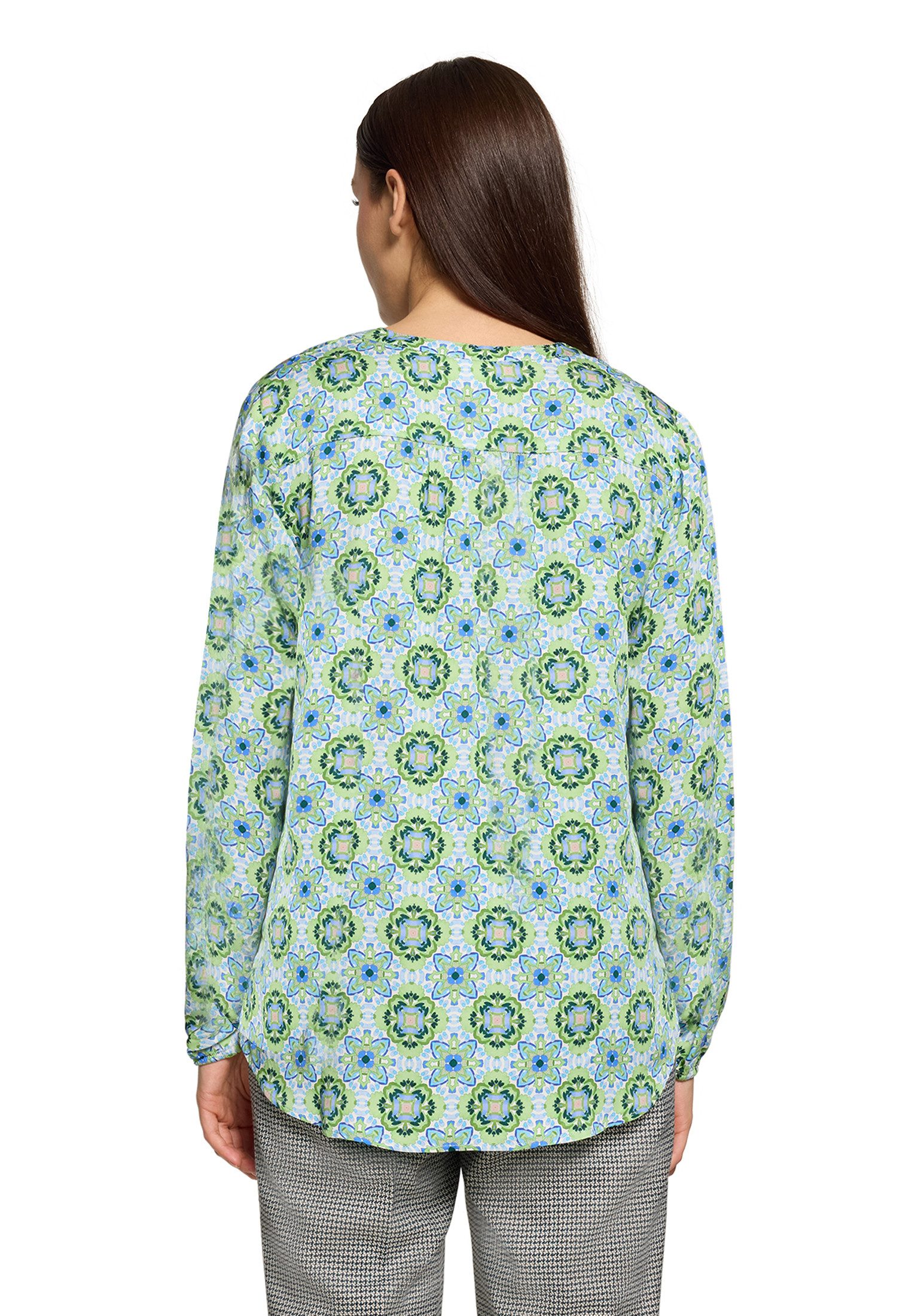 Cartoon Shirtbluse Damen mit Muster