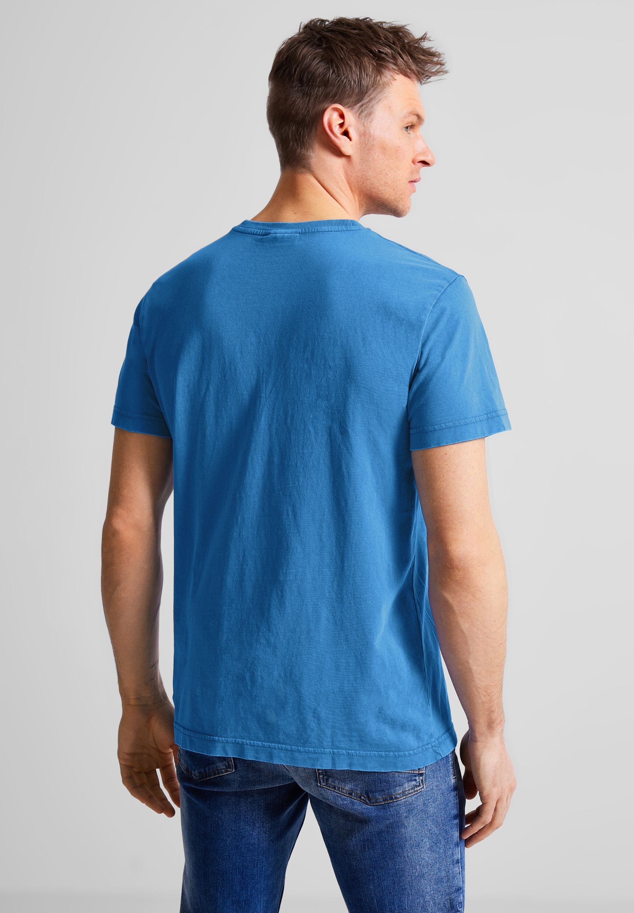 MEN classic ONE T-Shirt blue STREET