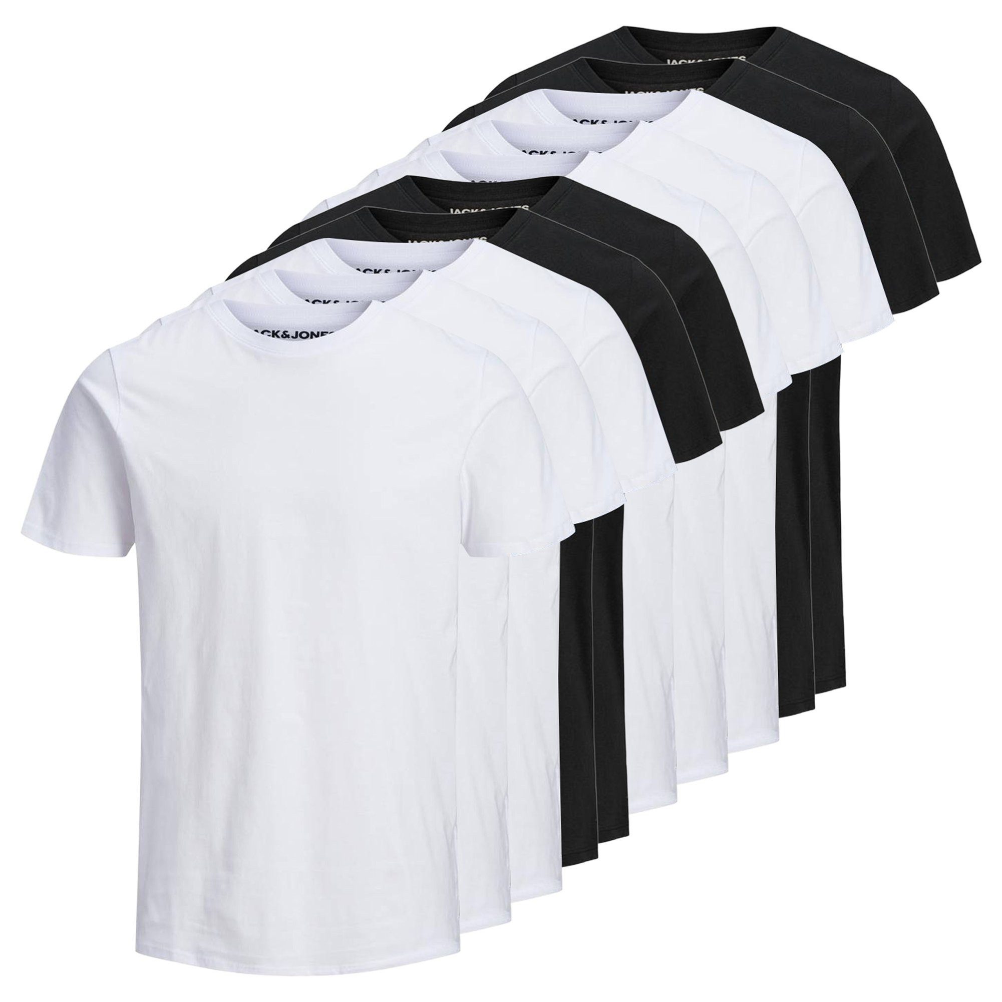 T-Shirt Herren T-Shirt 10er Pack Baumwolle