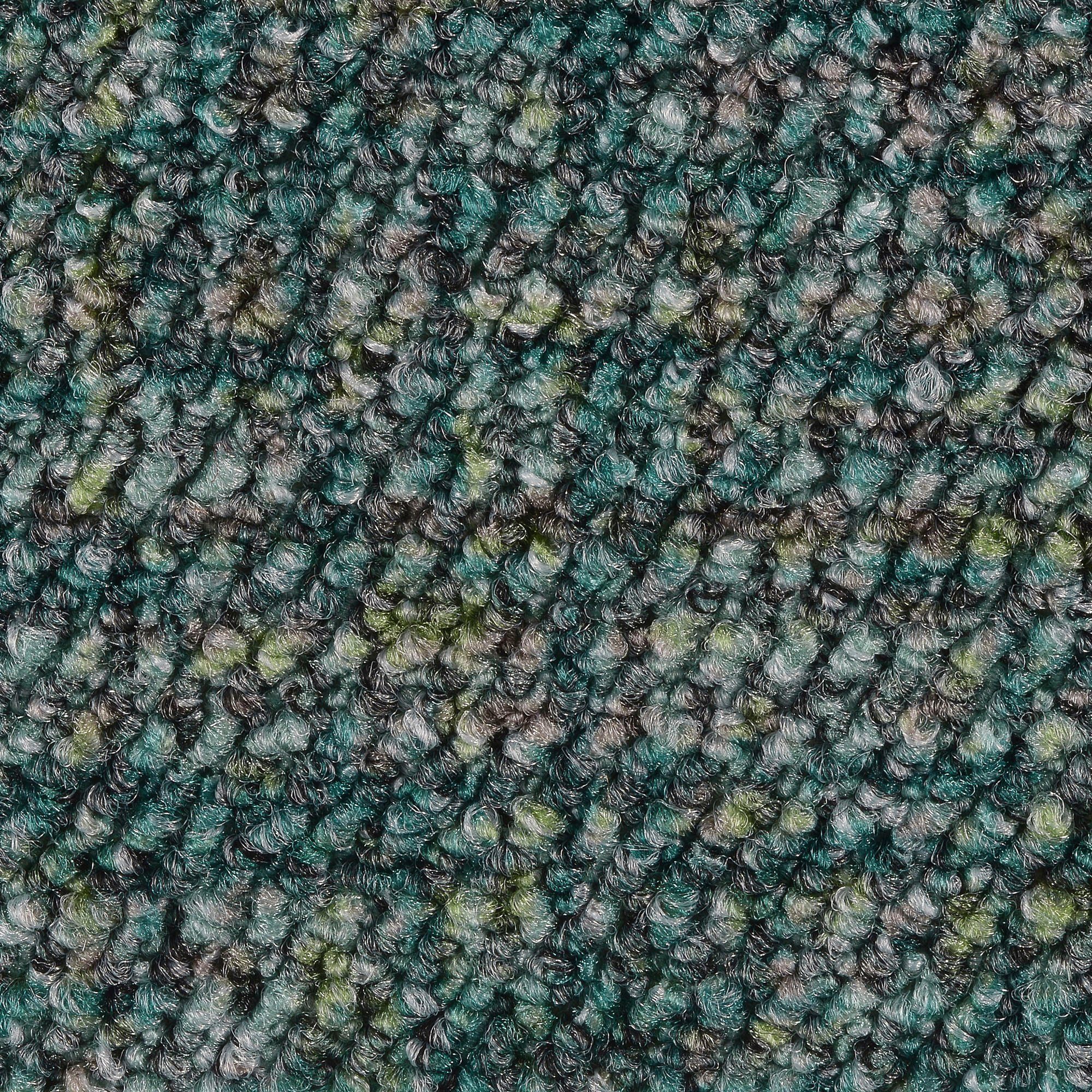 Teppichboden Schlingenteppich Aragosta, Bodenmeister, rechteckig, Höhe: 7 mm, Wohnzimmer, Schlafzimmer, Kinderzimmer, Breite 400/500 cm grün