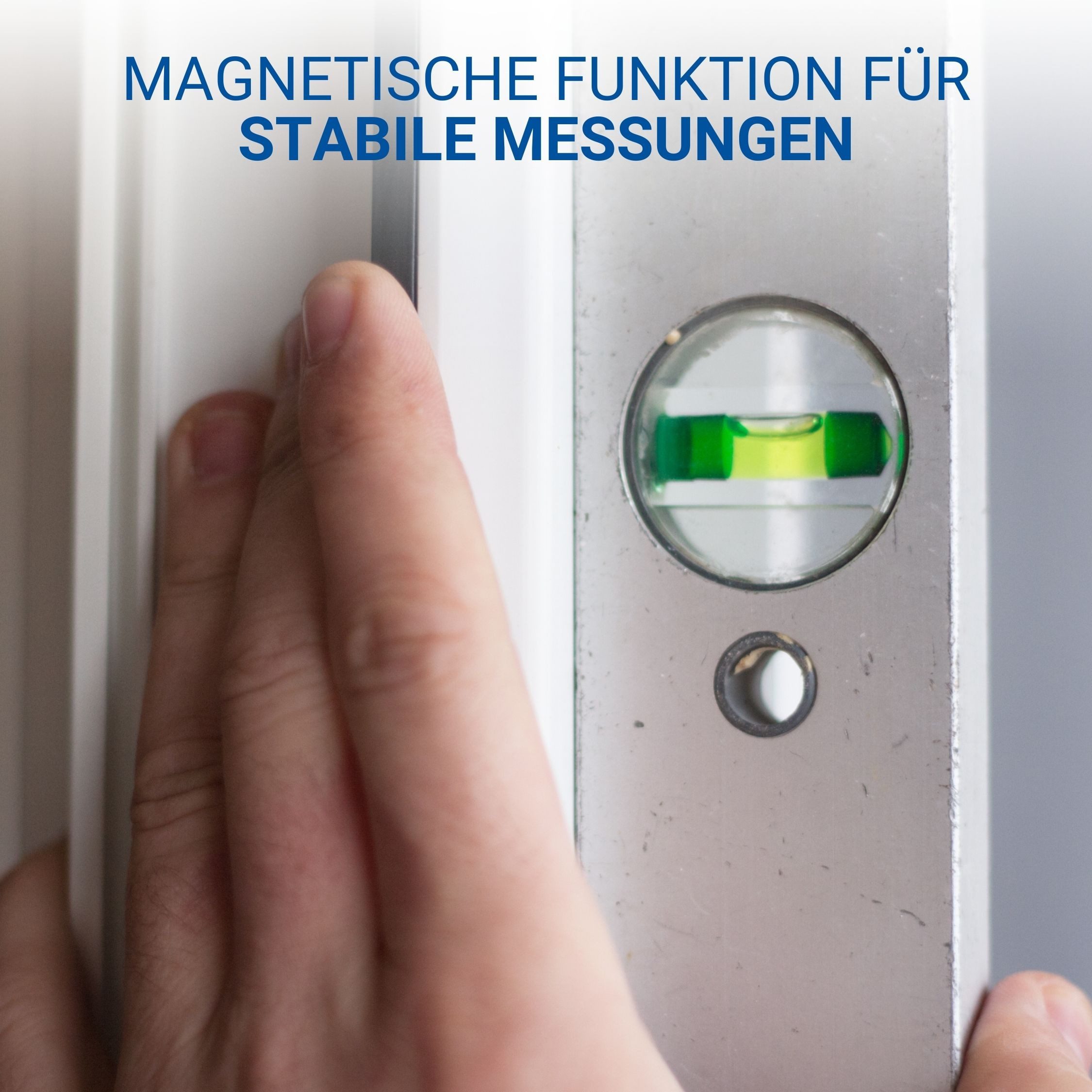 elasto Wasserwaage Magnetische Mini Wasserwaage 15,5 cm mit Karabiner – Bild 5 von 5