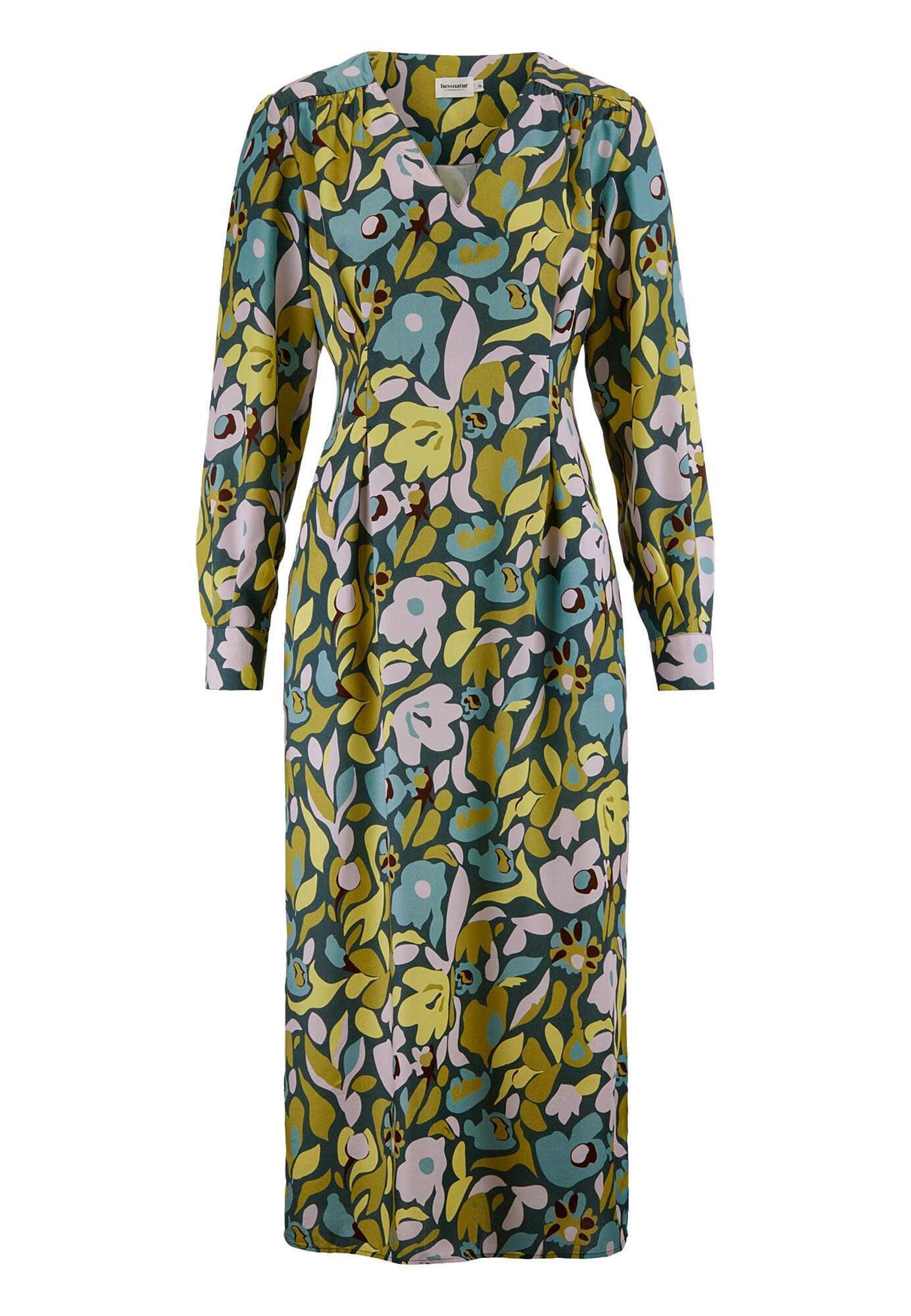 A-Linien-Kleid Regular aus LENZING™ ECOVERO™ Satin