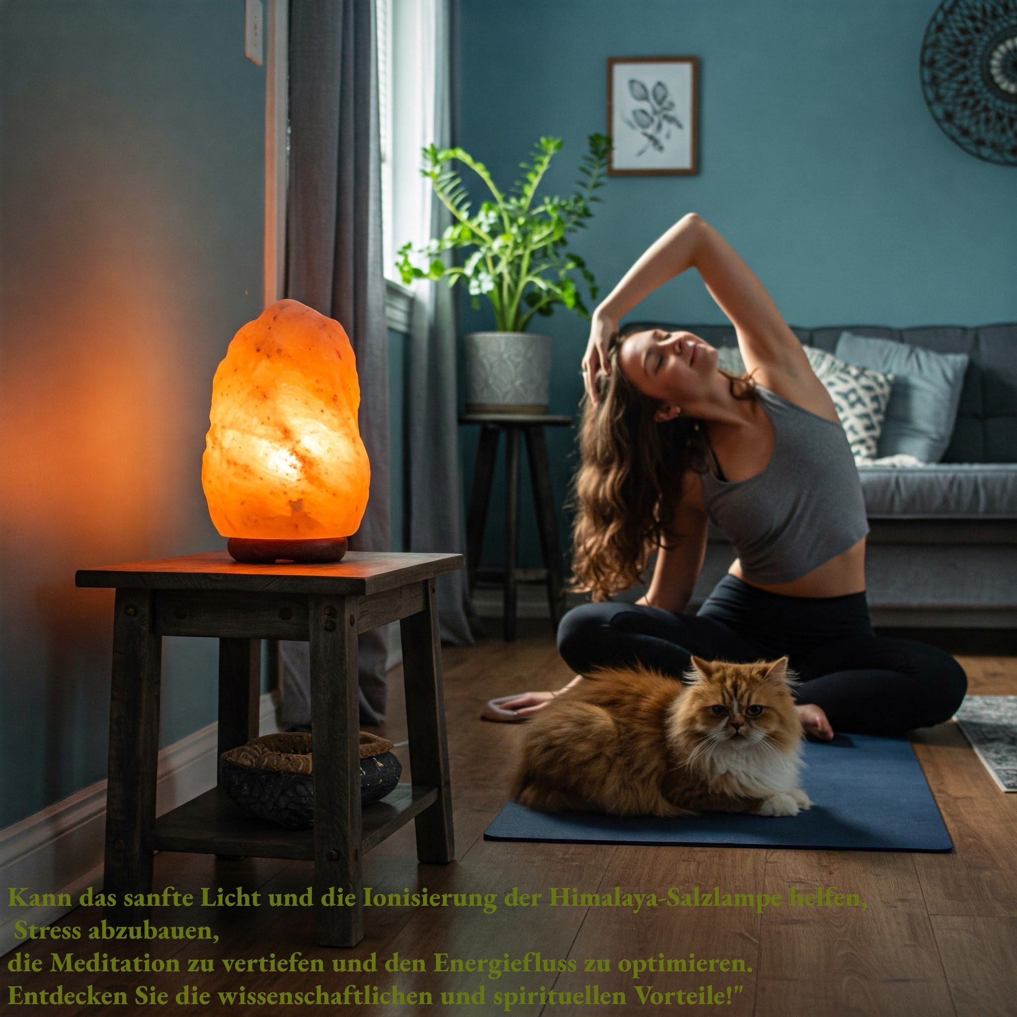 Landster Salzkristall-Tischlampe Himalaya Salzlampe Salzkristall Lampe günstig online kaufen