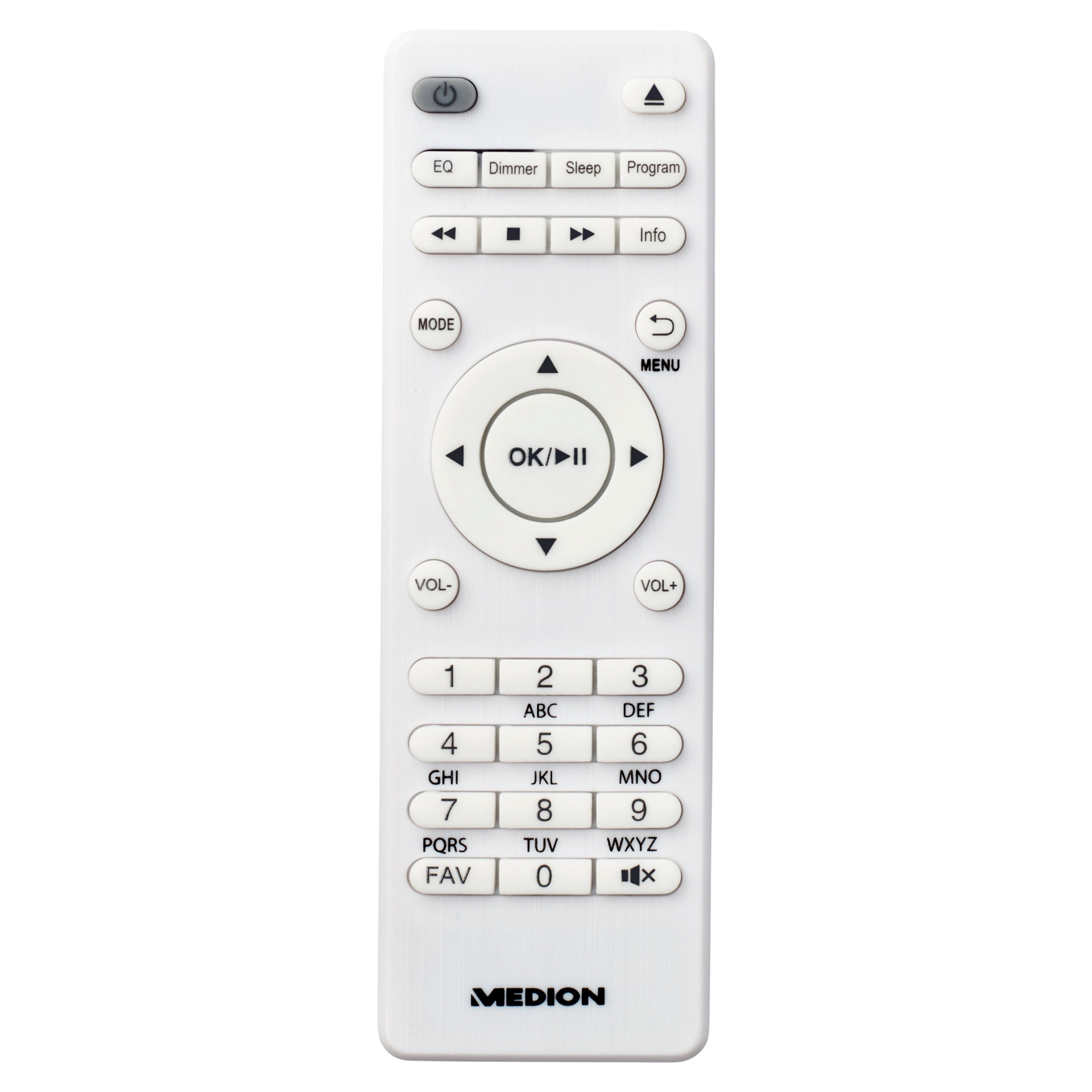 Medion® LIFE Radio P85003 DAB+ USB TFT W, UKW (15 CD MD85008) Audio-System Micro weiß 2,8“ Bluetooth