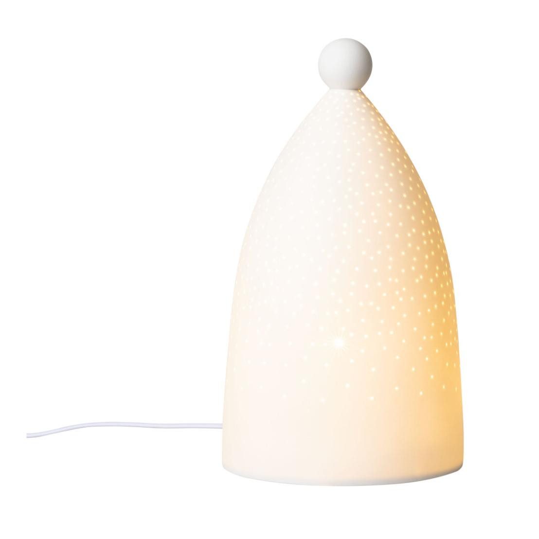 Räder Windlicht Design Lichtengel für LED-Lichtern Punkte Weiß (41cm) günstig online kaufen