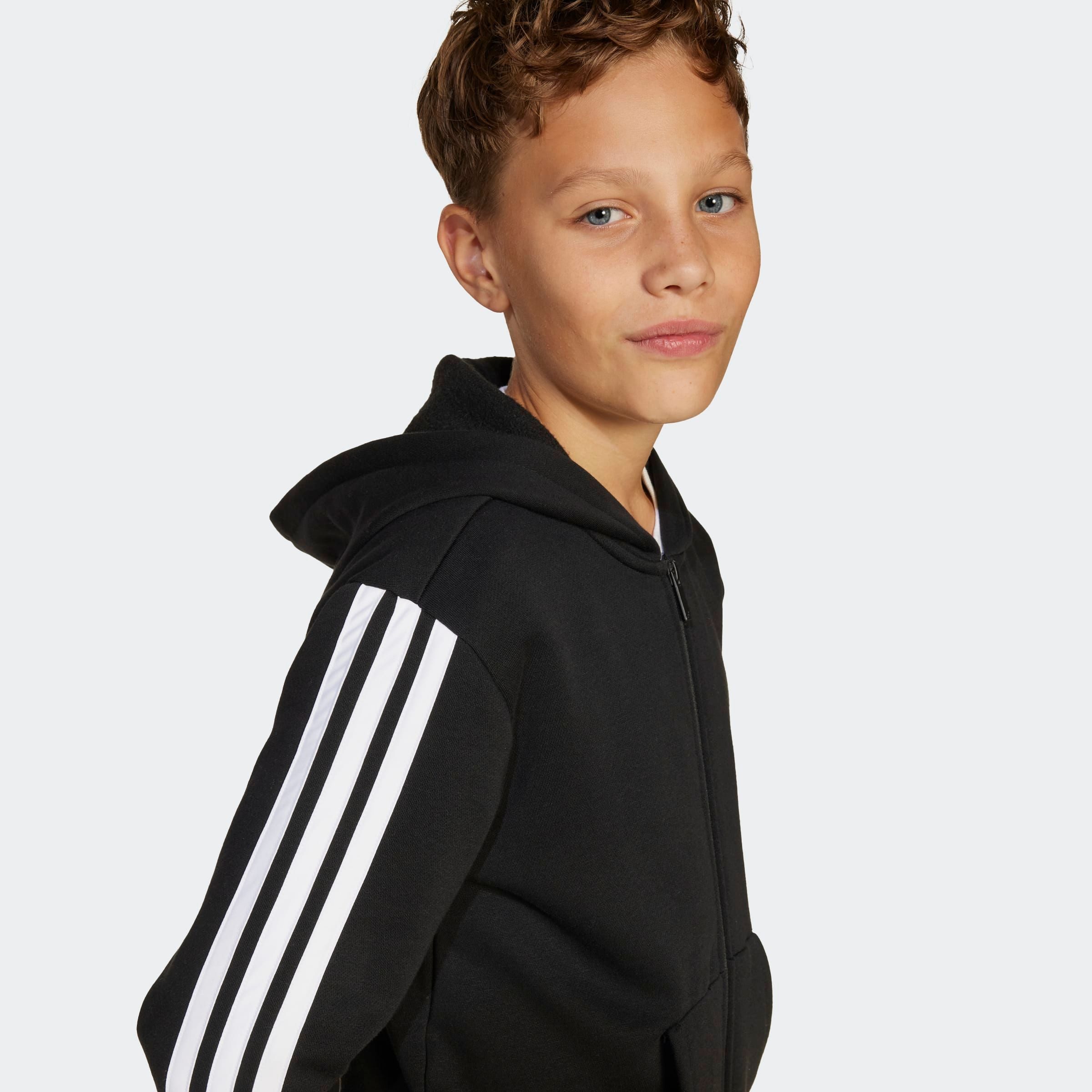 adidas Sportswear Kapuzensweatjacke J 3S FL FZ HD