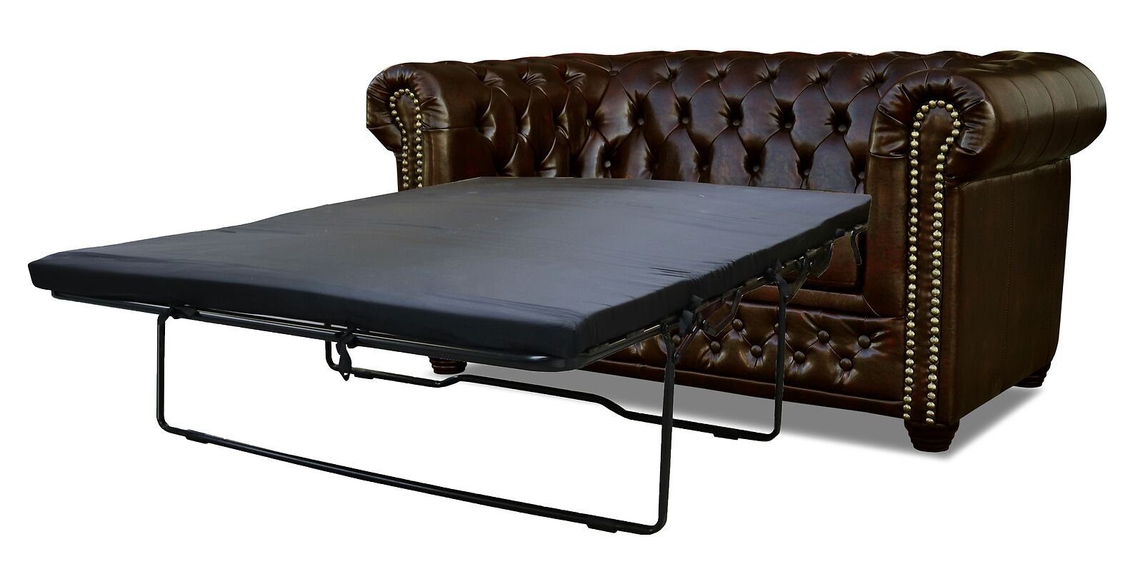 JVmoebel Sofa Sofa 2 Sitzer Couch Design Polster Modern Leder Stoff Bettfunktion, Made in Europe