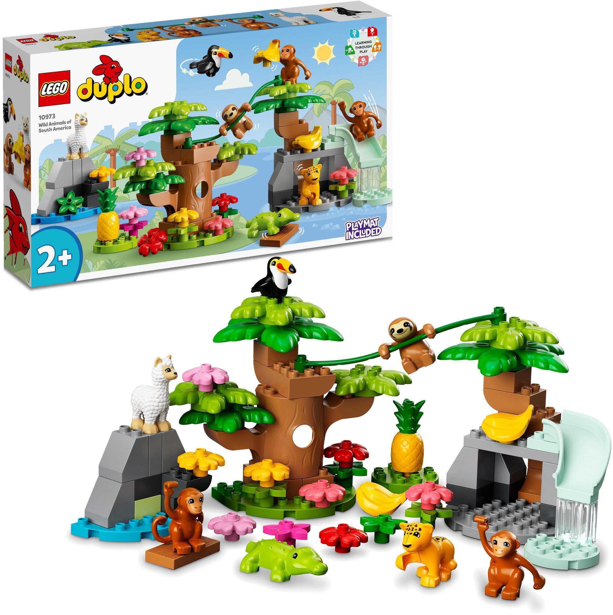 Wilde Tiere Südamerikas
 
 (10973), LEGO® DUPLO Konstruktionsspielsteine