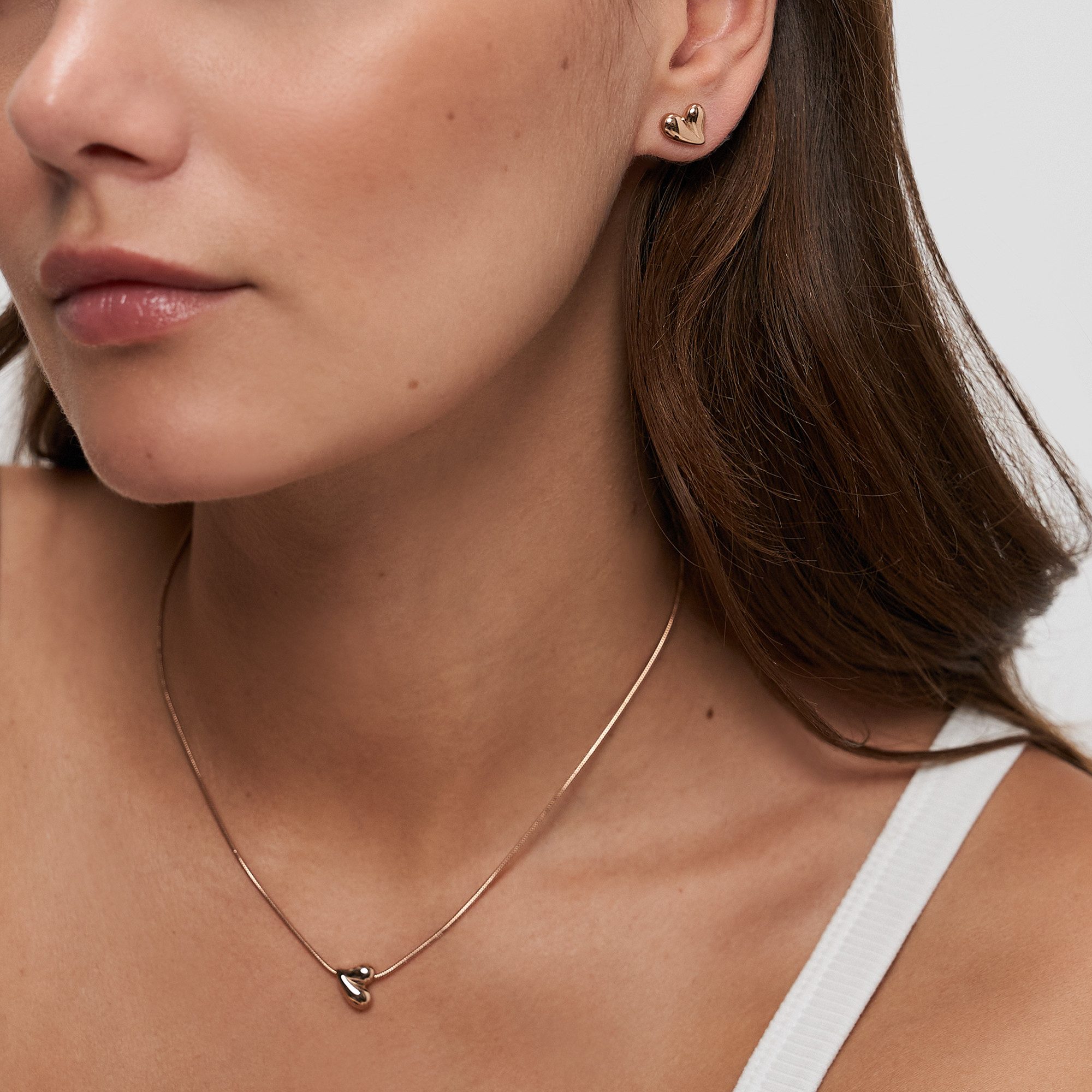 Tamaris Kette mit Anhänger Organic Heart, Herz – Bild 4 von 5