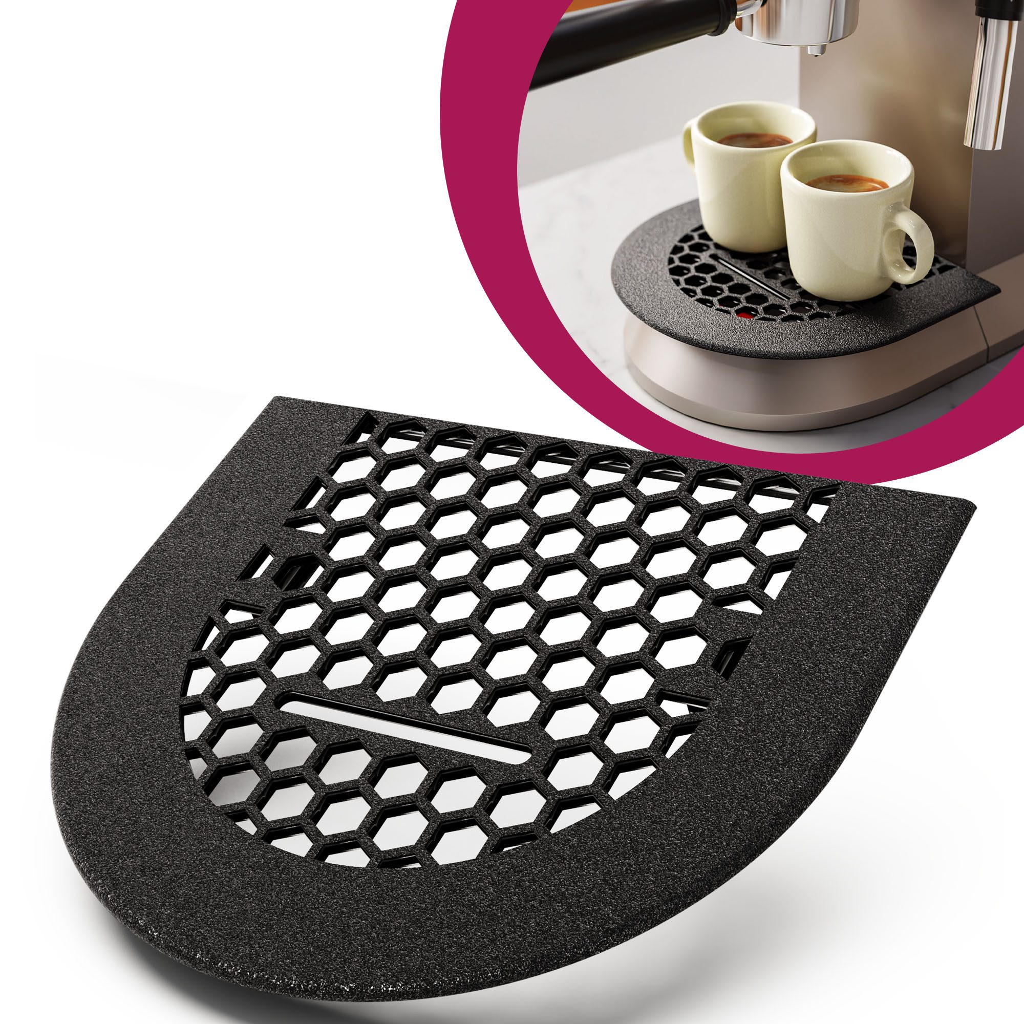 Mobilefox Spritzschutz Abtropfgitter passend für Delonghi günstig online kaufen