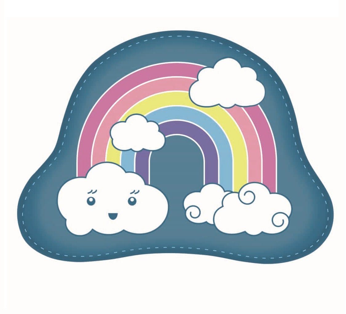 Schulranzen MAGIC MAGS FLASH Rainbow Neyla 1-teilig
