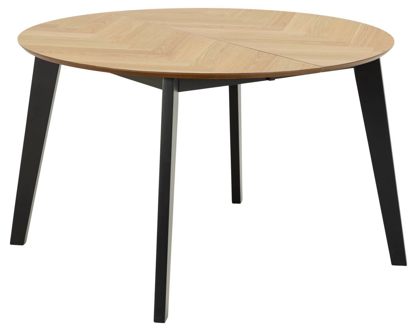 ACTONA GROUP Esstisch Georgetown Esstisch Ø120/198 cm inkl. 2 Zusatzplat (1-St)