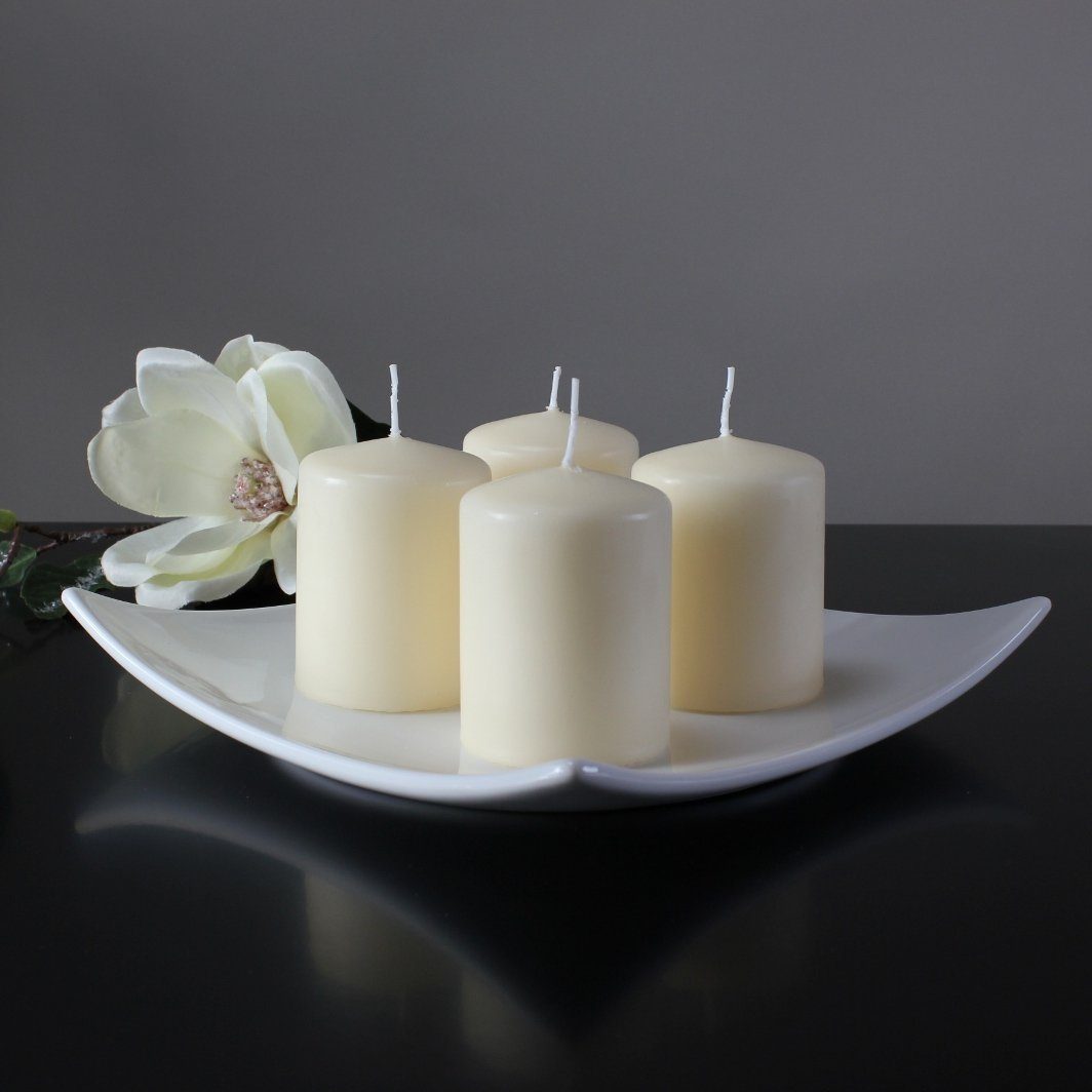 Wenzel Adventskerze Kerzen Safe Candle 80/60 mm creme 12 Stück von Wenzel